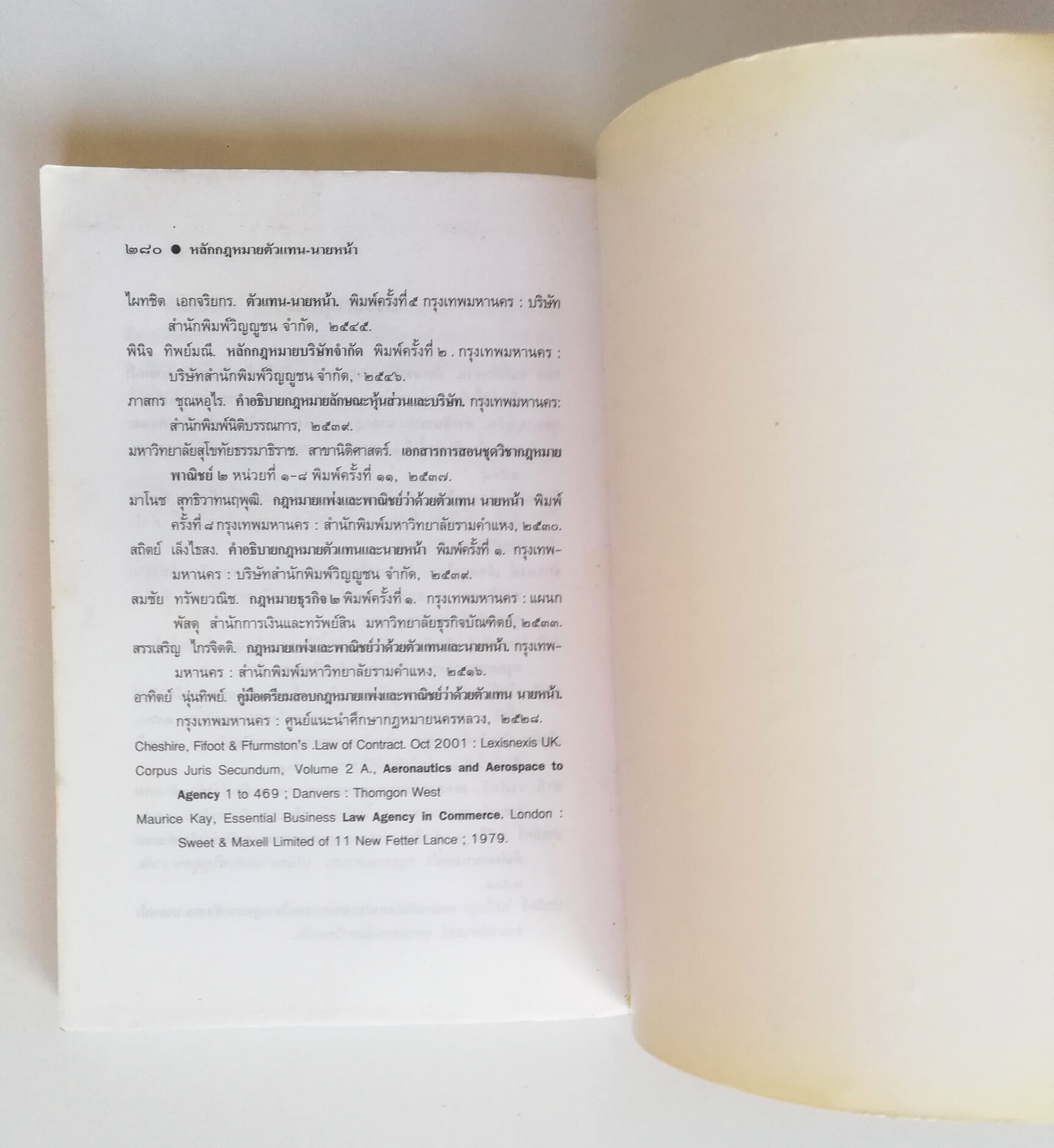 หนังสือกฏหมาย "หลักกฏหมายตัวแทนนายหน้า" โดย ผู้ช่วยศาสตรจารย์พินิจ ทิพย์มณี คณะนิติศาสตร์ มหาวิทยาลัยธุรกิจบัณฑิตย์ ปีที่พิมพ์ เมษายน 2547**หน้าแรกหน้าเปล่า มีรอยเขียนชื่อด้วยปากกาตามภาพ