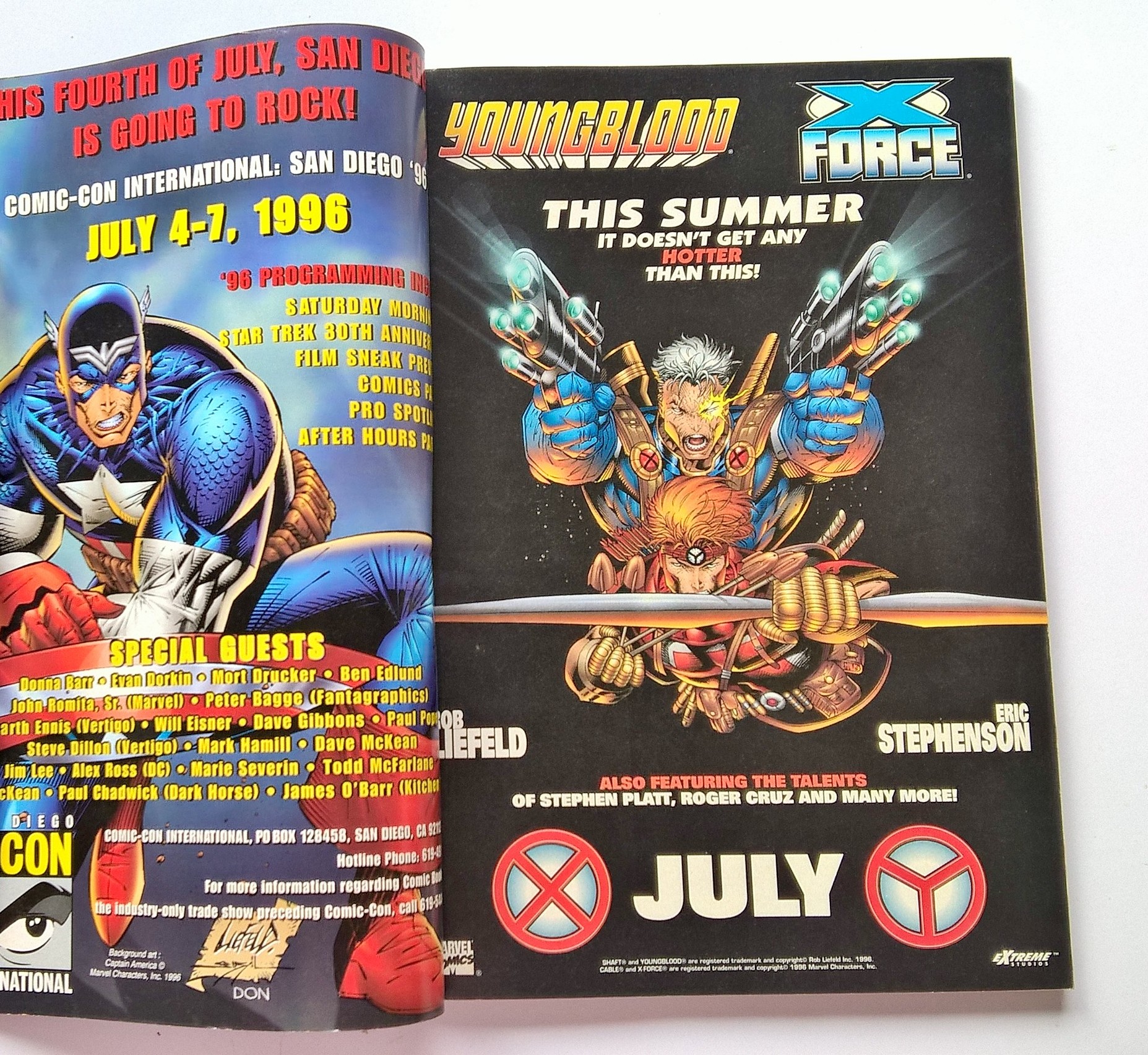 นิตยสารการ์ตูนเก่า ภาษาอังกฤษ Warrior #1 Comic Book in the World,Warrior-Callahan-Smith "I AM, I AM IRONMAN" FAN#14, AUGUST 1996