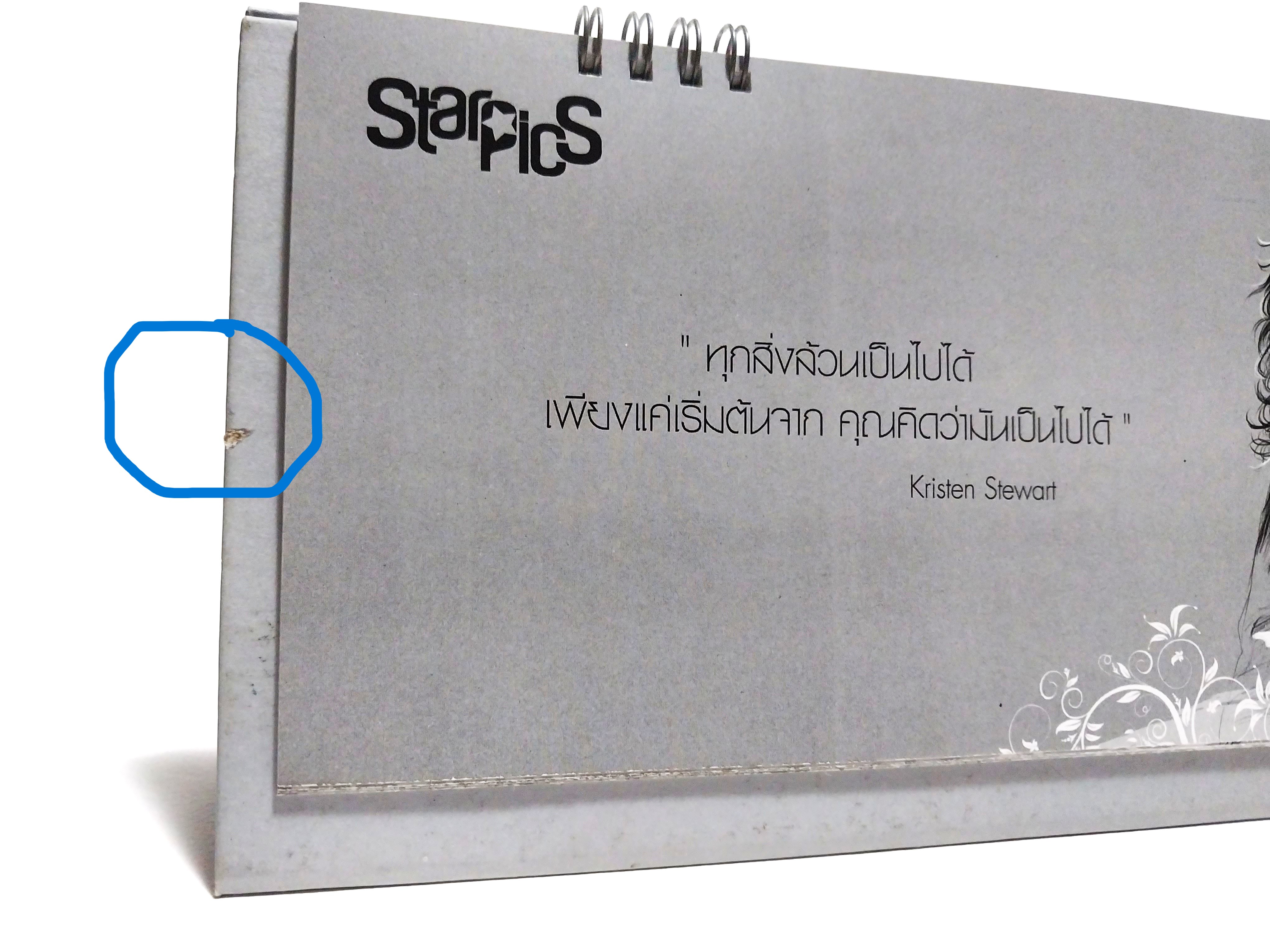 มีหลายภาพ ปฏิทินภาพดารา จากStarpics Calendar2010