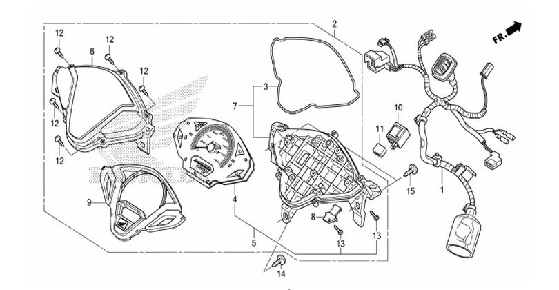 สมุดภาพอะไหล่แท้ฮอนด้าAT คลิก125ไอปี12(ตัวอย่าง/ไม่ได้ขาย)