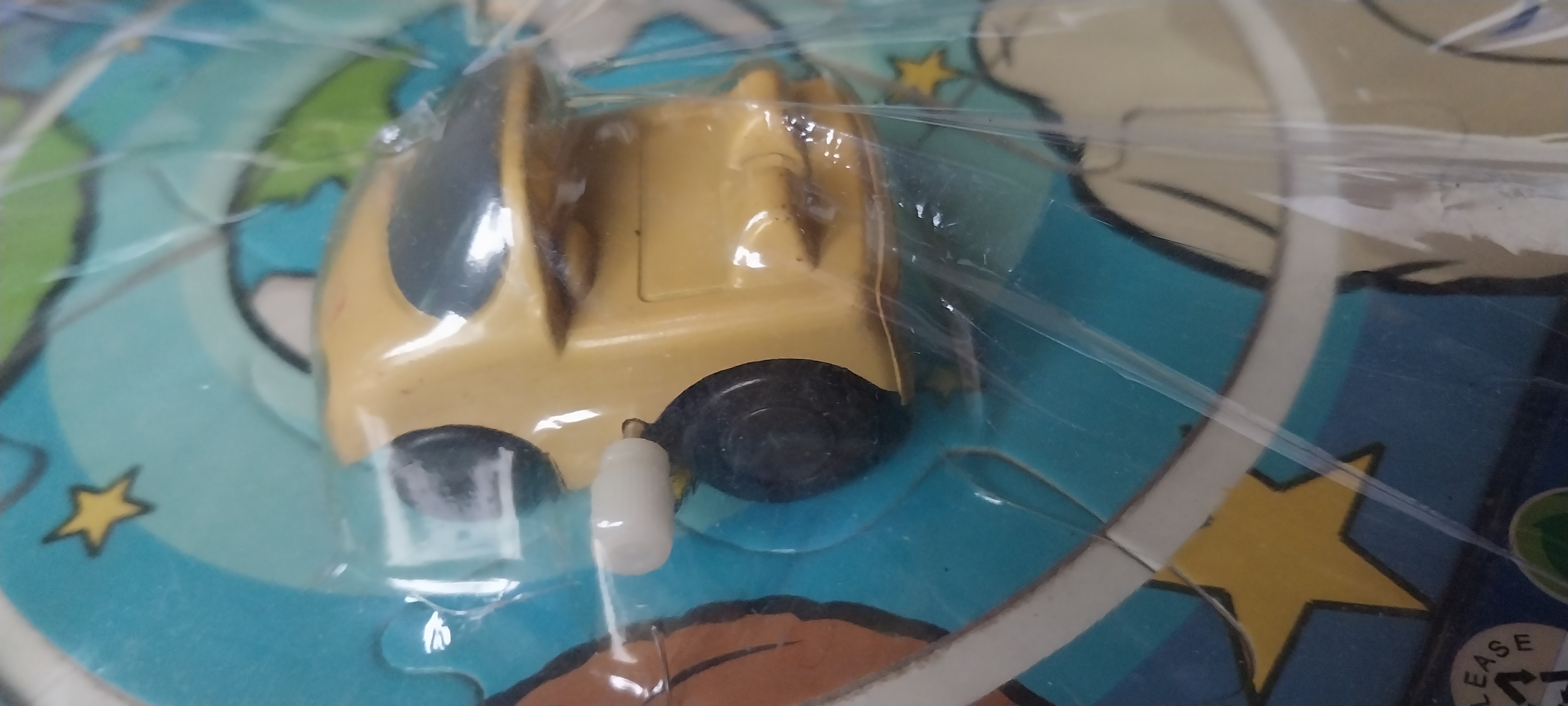 ของเก่าสะสม มีหลายภาพ,ไม่แกะเช็คลาน เกมส์รถไขลานวิ่งในรางจิ๊กซอร์ ของ LOVELY CAR สภาพเก่าเก็บตามสภาพ ยังไม่แกะแพค แบบ#3