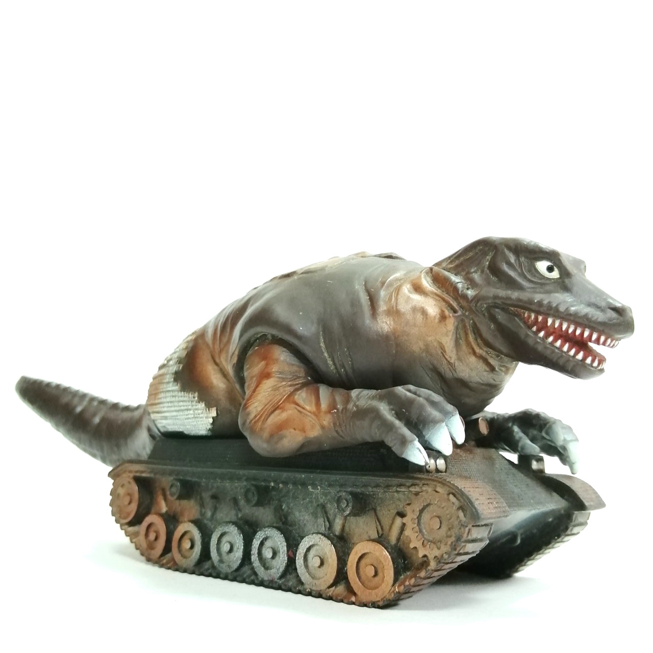 ซอฟ7นิ้ว สัตว์ประหลาดไดโนแทงค์ ศัตรูของ อุลตร้าเซเว่น สภาพดี ***มีรอยบ้าง Dino Tank