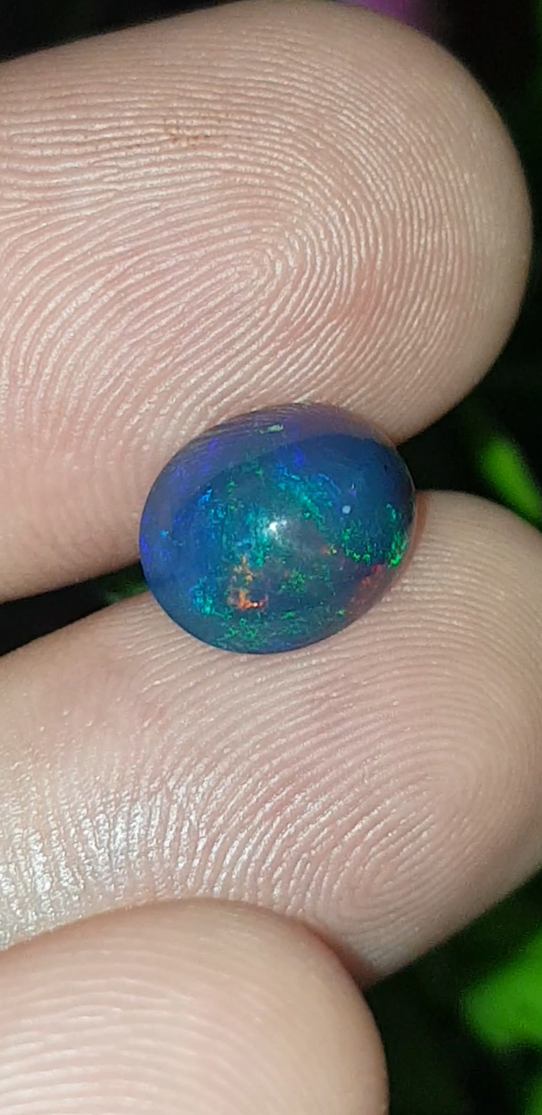 พลอย โอปอล Opal 2.05 กะรัต (Cts.) พลอยแท้ อัญมณีมงคลประจําวันเกิด เครื่องประดับพลอย