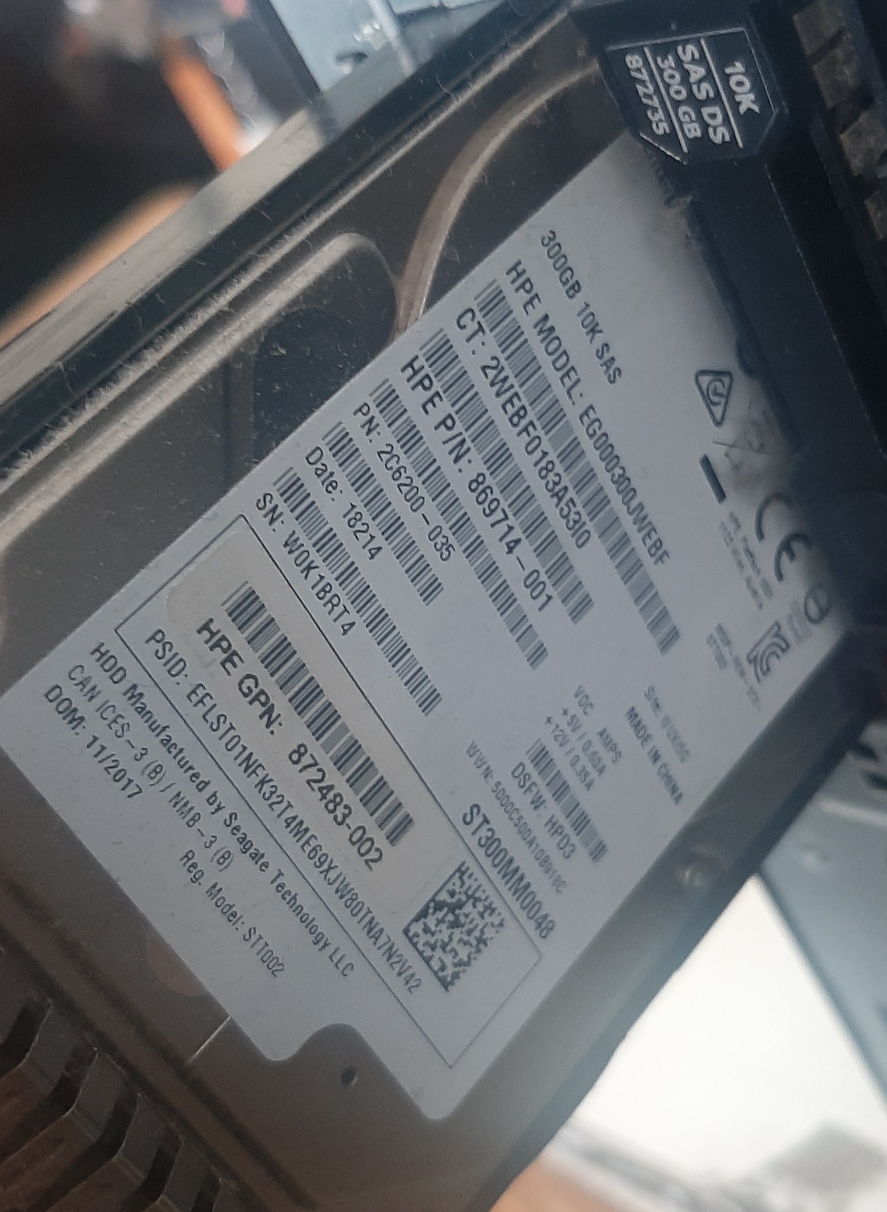 เซิร์ฟเวอร์มือสอง สภาพดี ประกันร้าน 1 เดือน HP ML110 Gen9 (Xeon E5-2620V4 Ram8GB HDD300GB x2)