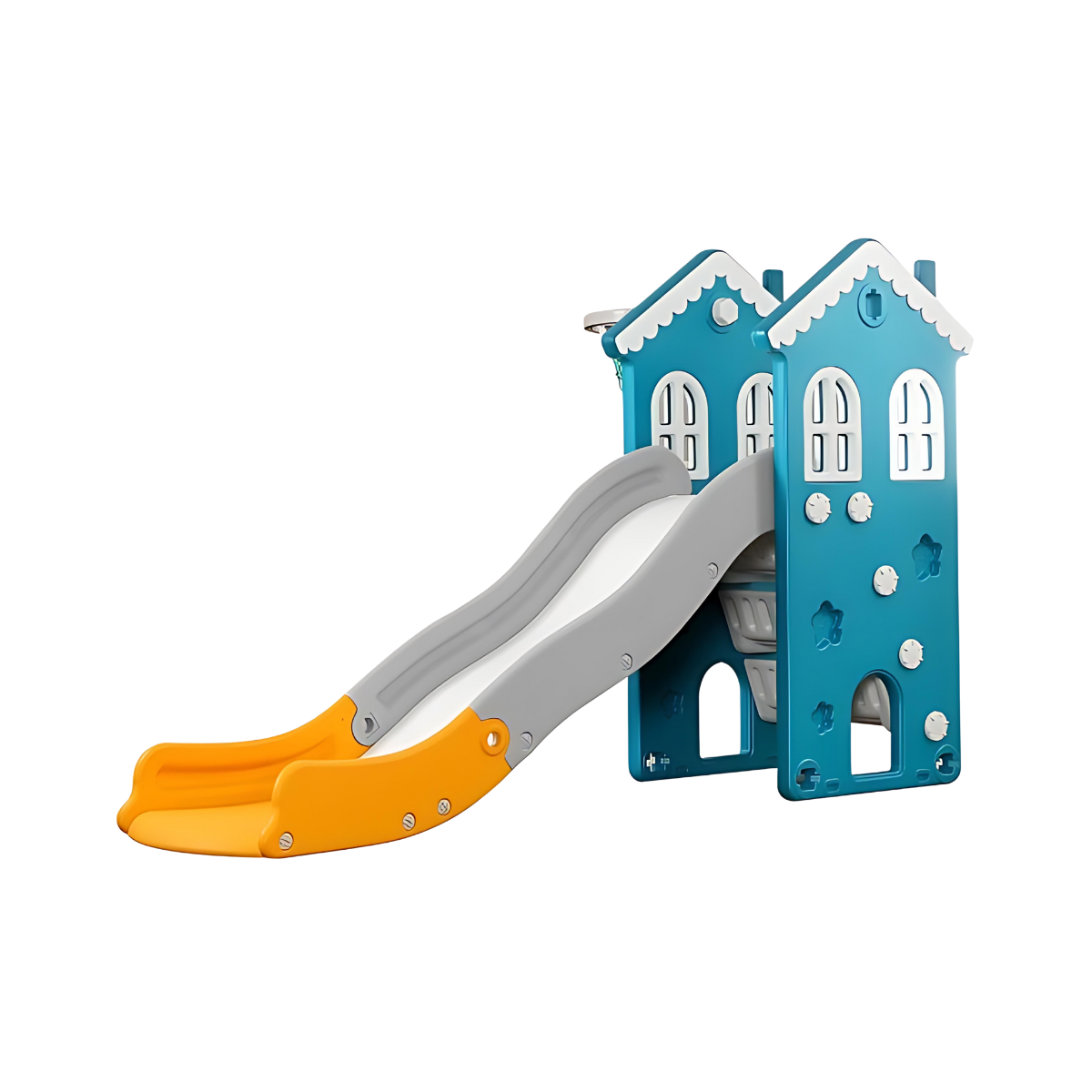 กระดานลื่น สไลเดอร์บ้านน้อย (สีน้ำเงิน) Slide Little House Slide (Blue)