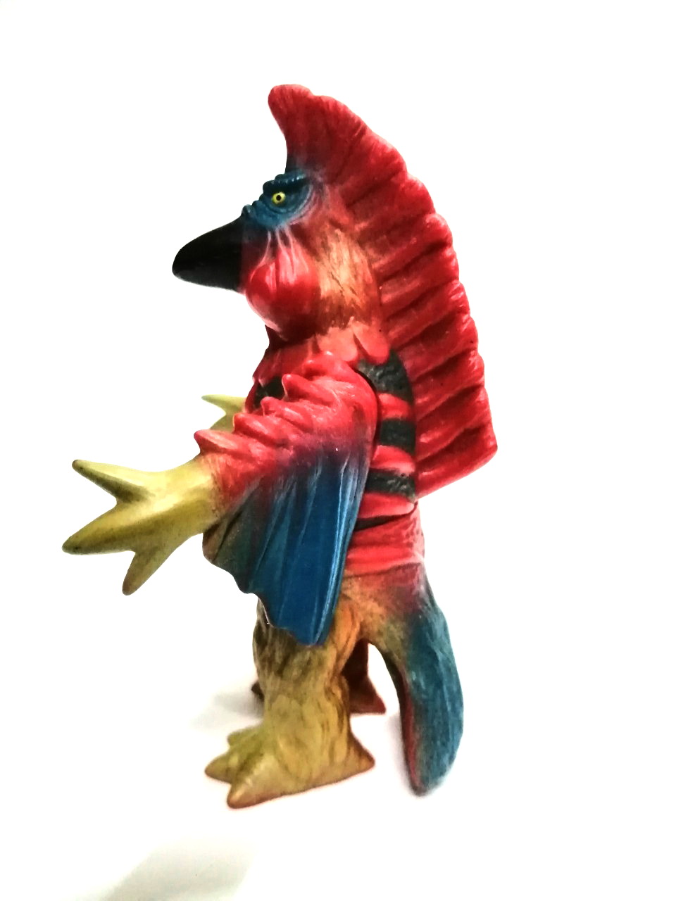 ซอฟ4นิ้ว สัตว์ประหลาด เบิร์ดด้อน จากอุลตร้าแมน ทาโร่ งาน bandai chaina ปี 2002 สภาพดี Soft Monster Birdon in series Ultraman Taro