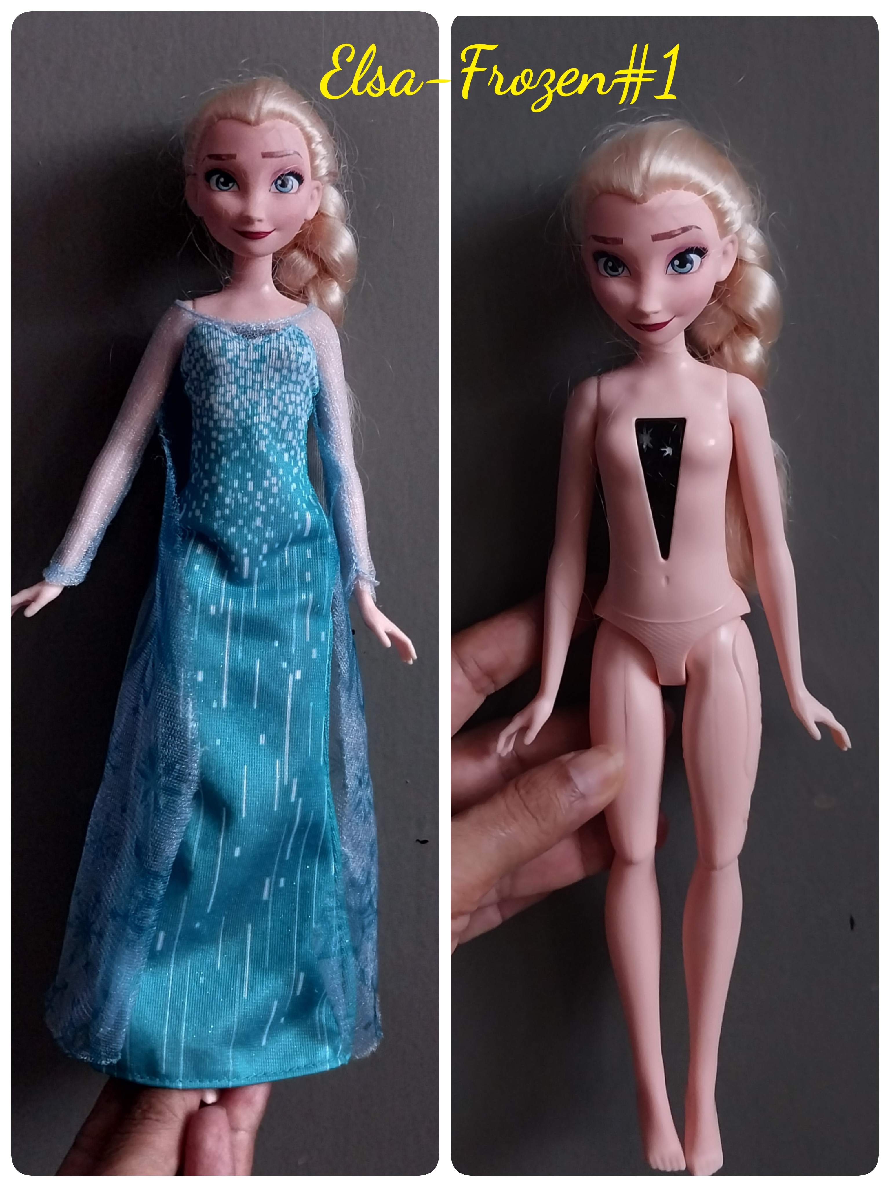 มีหลายภาพ ตุ๊กตาเอลซ่า จาก โฟรเซ่น1 งานเครื่อง**ระบบไฟไม่ติด โดยรวมสภาพดี