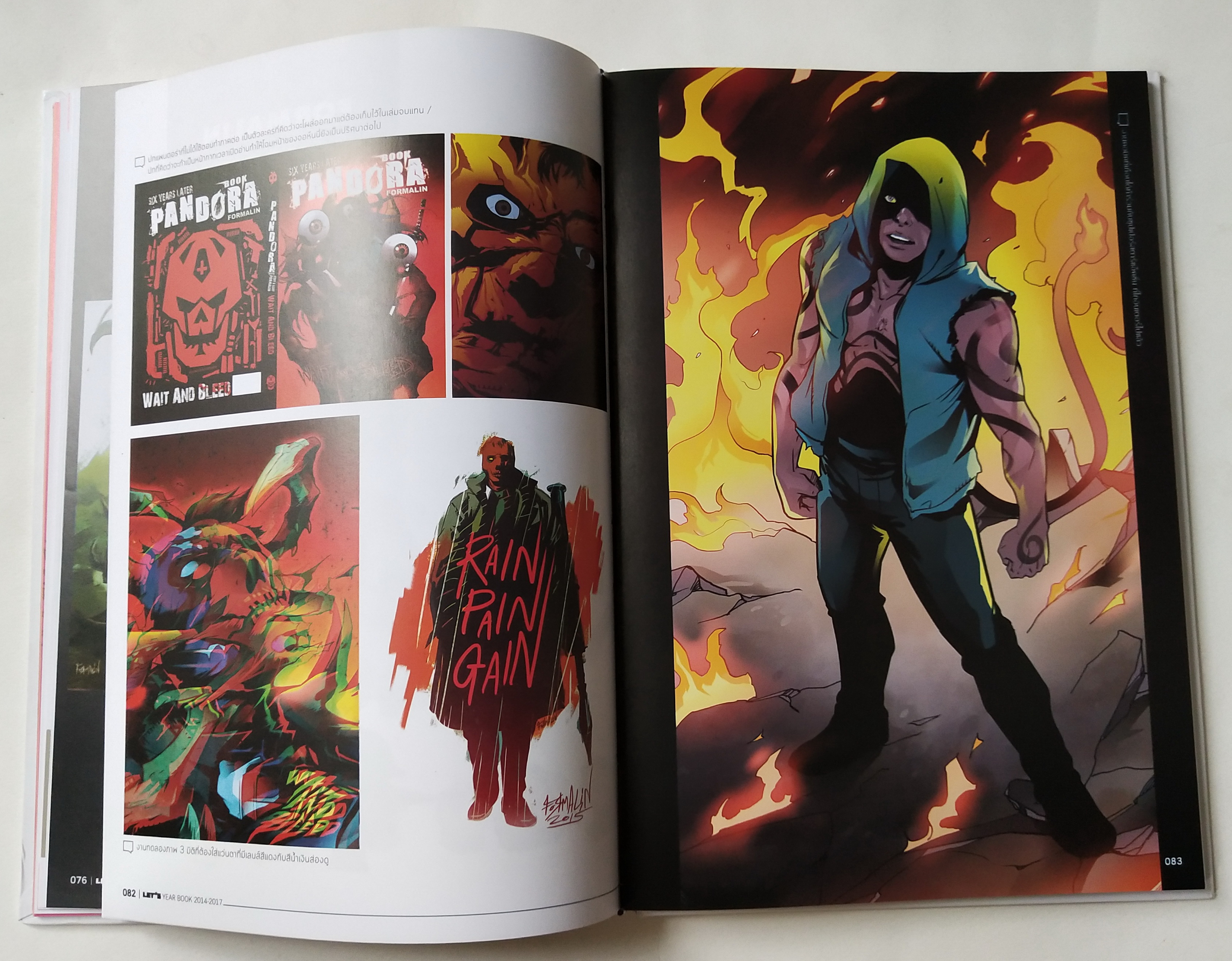 หนังสือเก่า Let's Comic Yearbook2014-2017,LET 's Comic YEARBOOK 2014-2017 เดอะดวง THE DUANG / PUCK / SA-ARD / FORMALIN / NUMMON / BEAST / NOTE / DIO / MANGGORN / TAN-STAR times JODBRIEW
