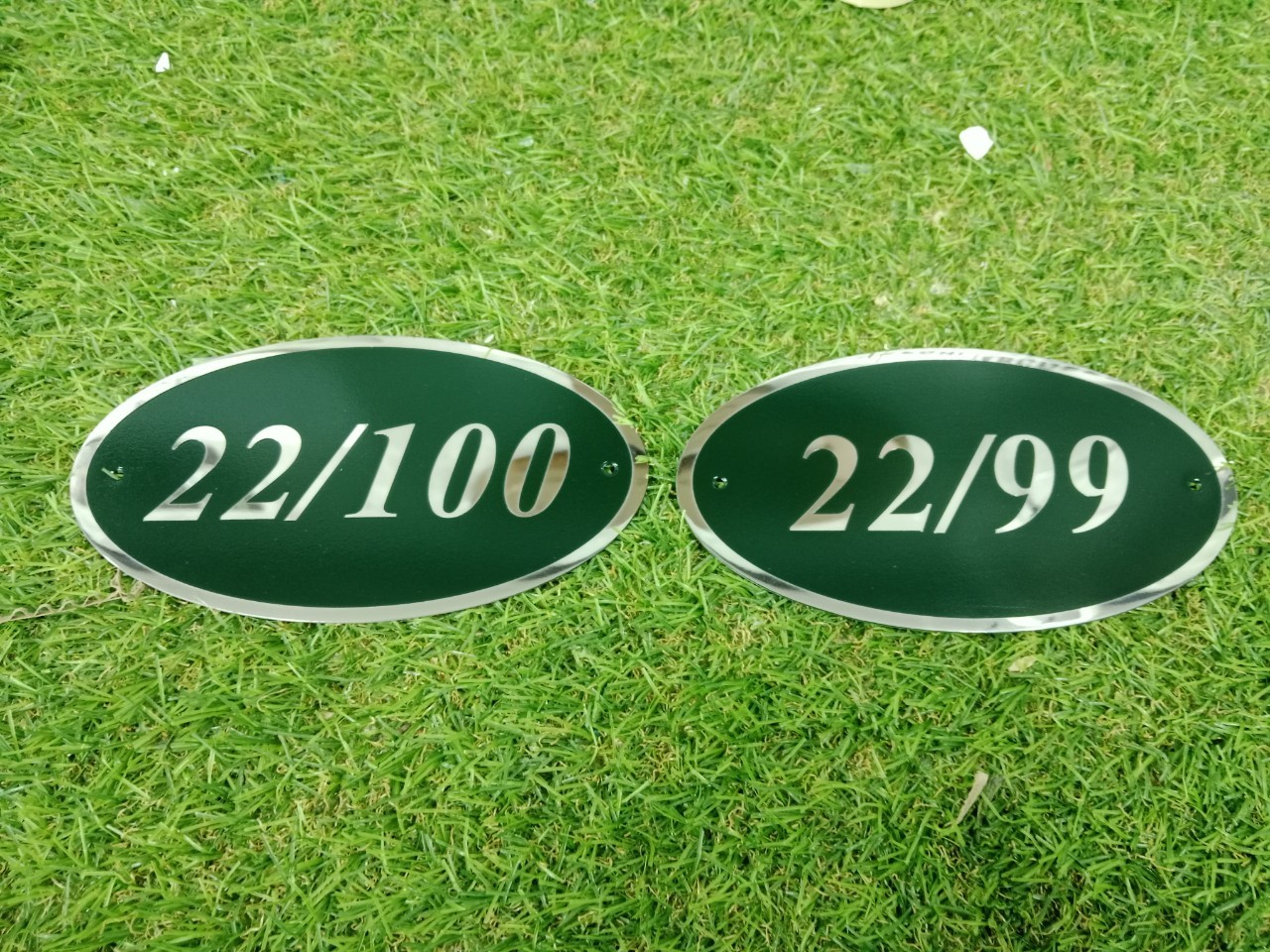 ป้ายเนมเพลท เเสตนเลสกัดกรด