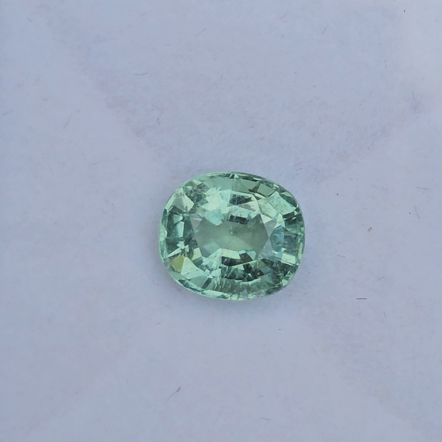 พลอยทัวร์มารีน (Tourmaline) 3.69 กะรัต (Cts.) พร้อมใบเซอร์ อัญมณีมงคลประจําวันเกิด เครื่องประดับพลอย