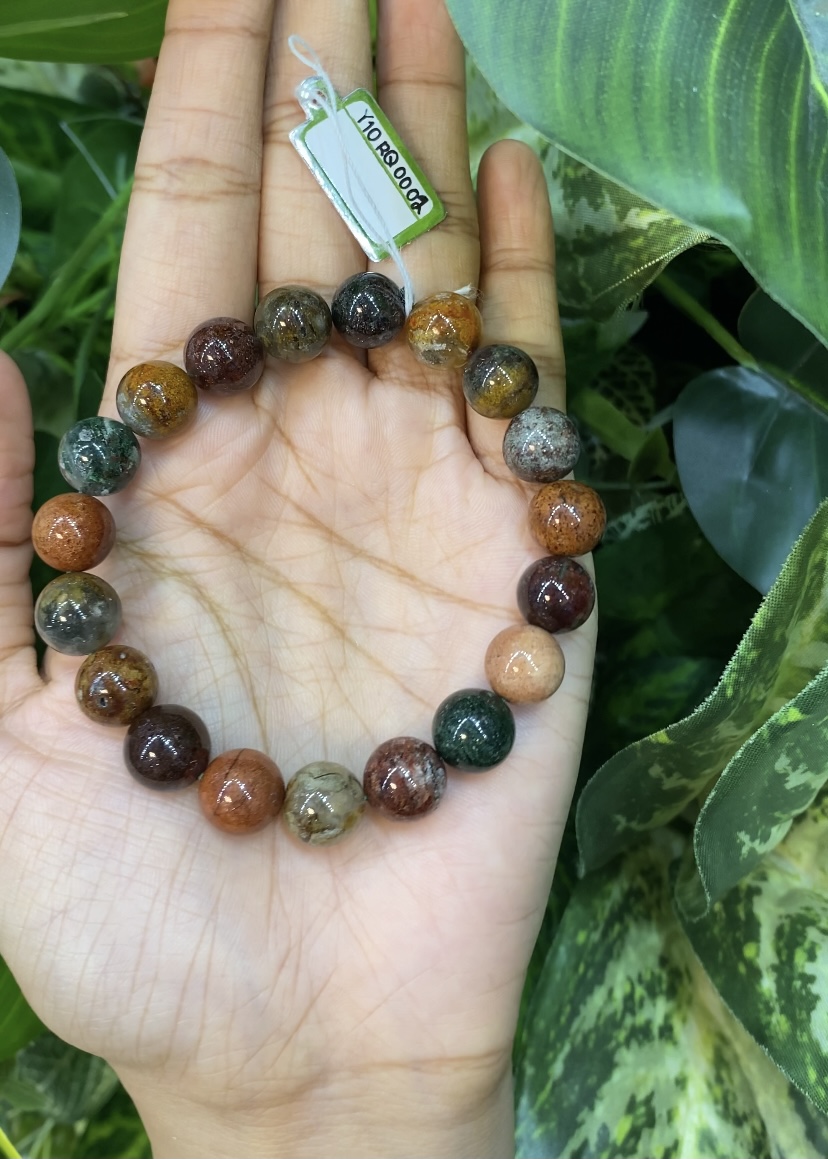 กำไลพลอยแท้ โป่งข่าม Phantom Quartz Bracelet