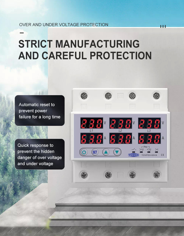 ดิจิตอลโวลท์โพรเทคชั่น 380V