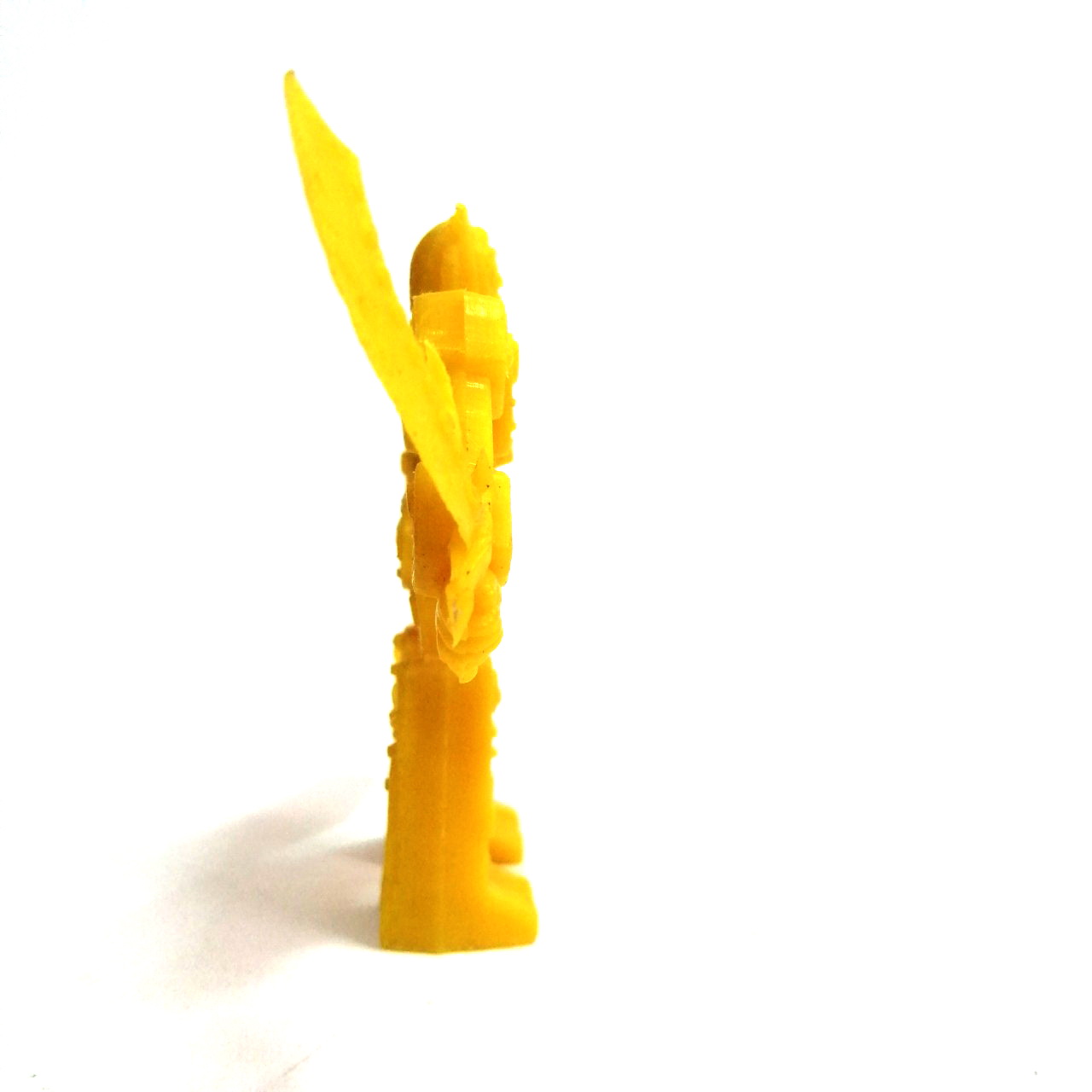 ตุ๊กตุ่นแอ๊นท์ หุ่นยนต์รวมร่าง ขนาด3นิ้ว ตามรูป ตัวแข็ง สีเหลือง