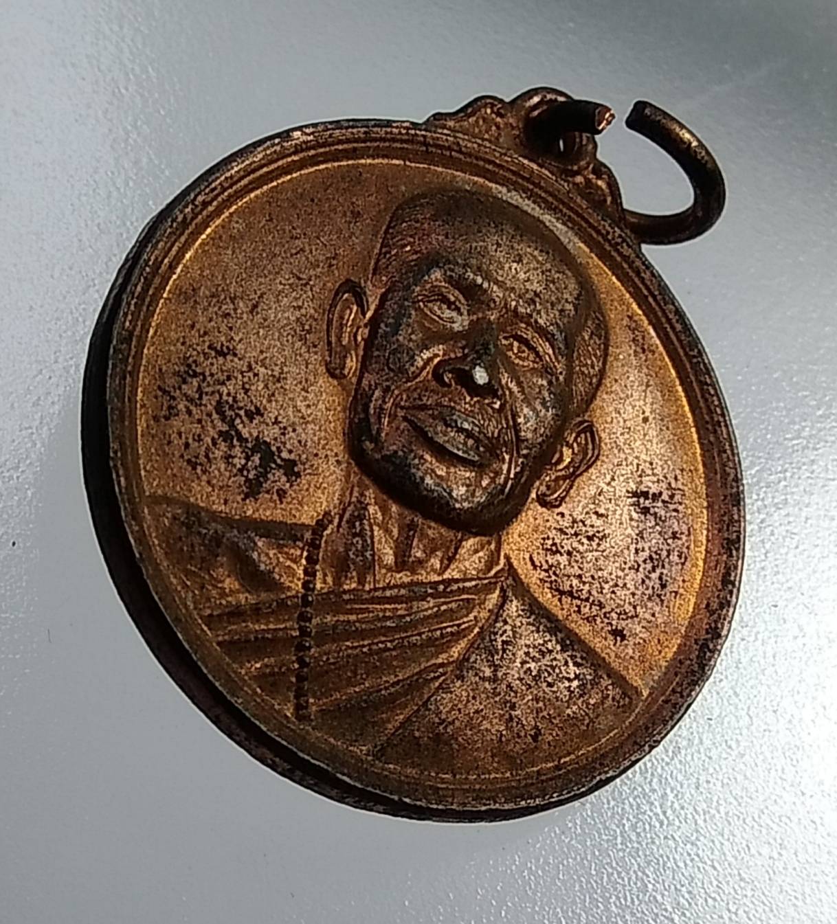 A1015 หลวงพ่อโอภาสี อาศรมบางมด หลังครุฑ ปี2536