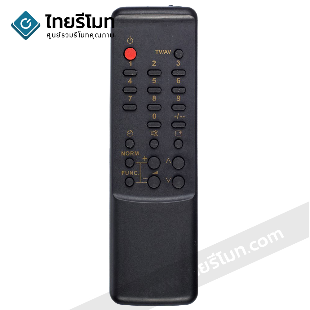 รีโมททีวี พานาโซนิค Panasonic รุ่น1550