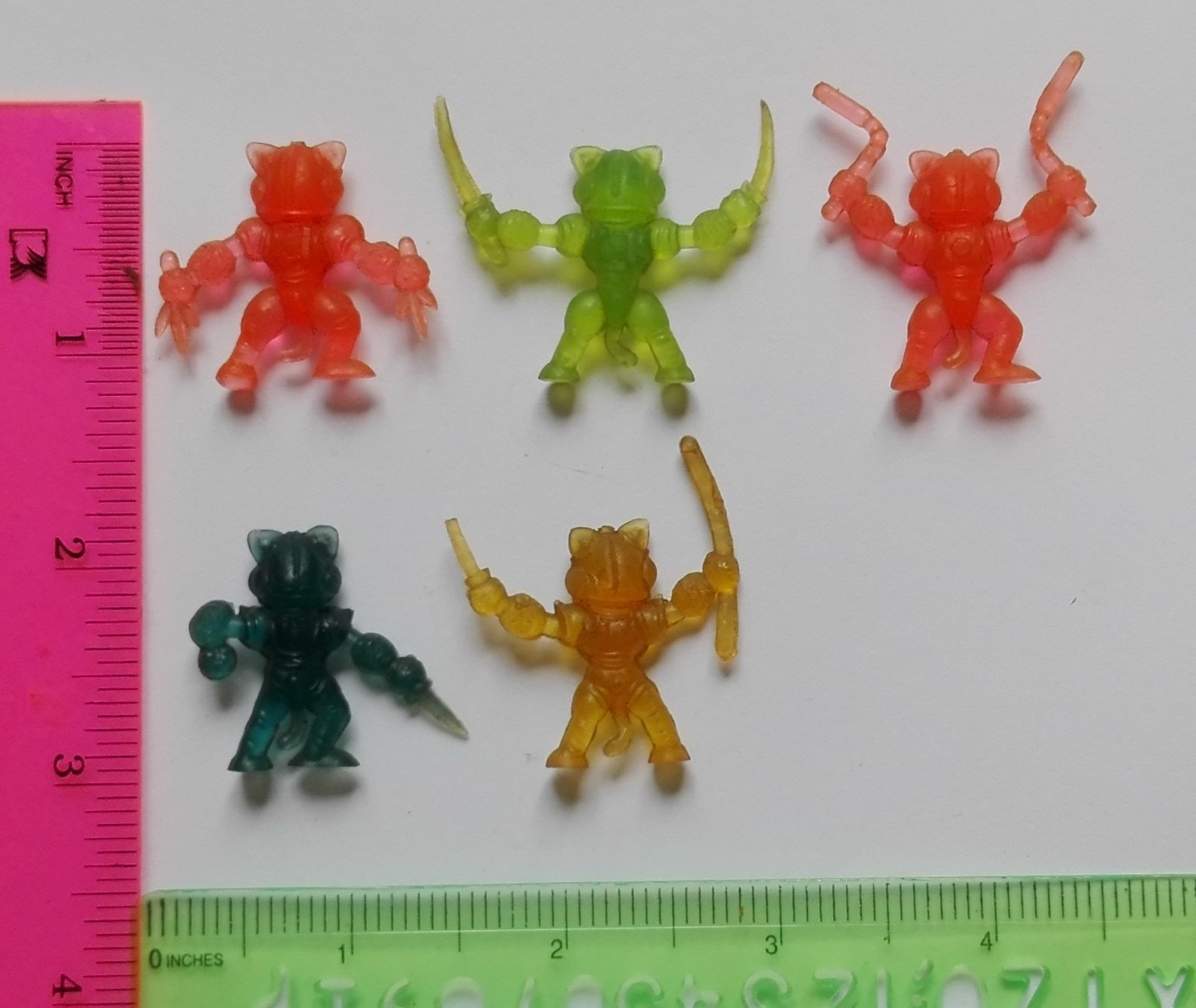 ตุ๊กตุ่น แอ๊นท์ 1" ตุ๊กตุ่นยางหลากสี 'เหมียวนินจา'