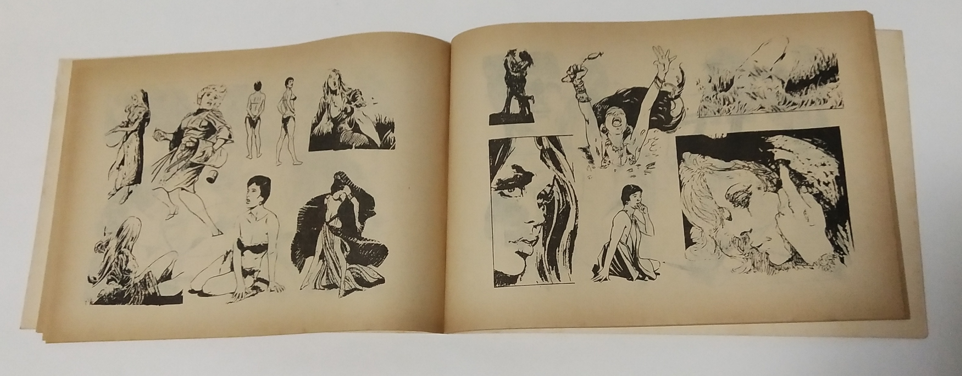 หนังสือภาพเก่าปี 2526 "รวมภาพแอ๊คชั่น หญิง" รวบรวมโดย ส. ธนารัตนสฤษดิ์