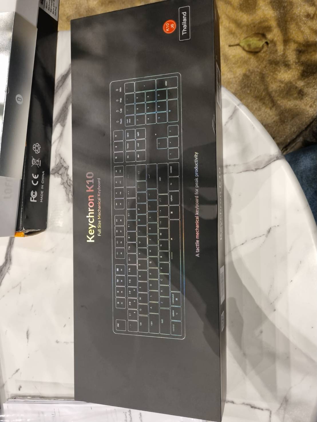 คีย์บอร์ดเกมมิ่ง Keychron Gaming Keyboard K10 Wireless Mechanical Gateron
