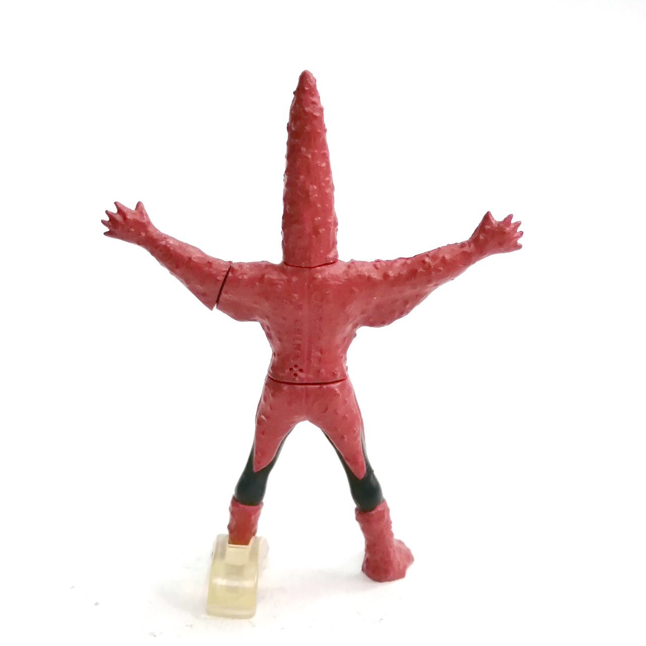 กาชาปอง สัตว์ประหลาด ฮิโตะเดนเจอร์ จาก ไรเดอร์1 ขนาดตามภาพ มีฐานน้ำแข็ง สภาพดี