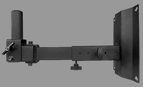 NTS ST-20 Wall mount heavy duty steel ขาแขวนตู้ลำโพงแบบยึดผนัง ขนาดกระบอก 35 มิลลิเมตร
