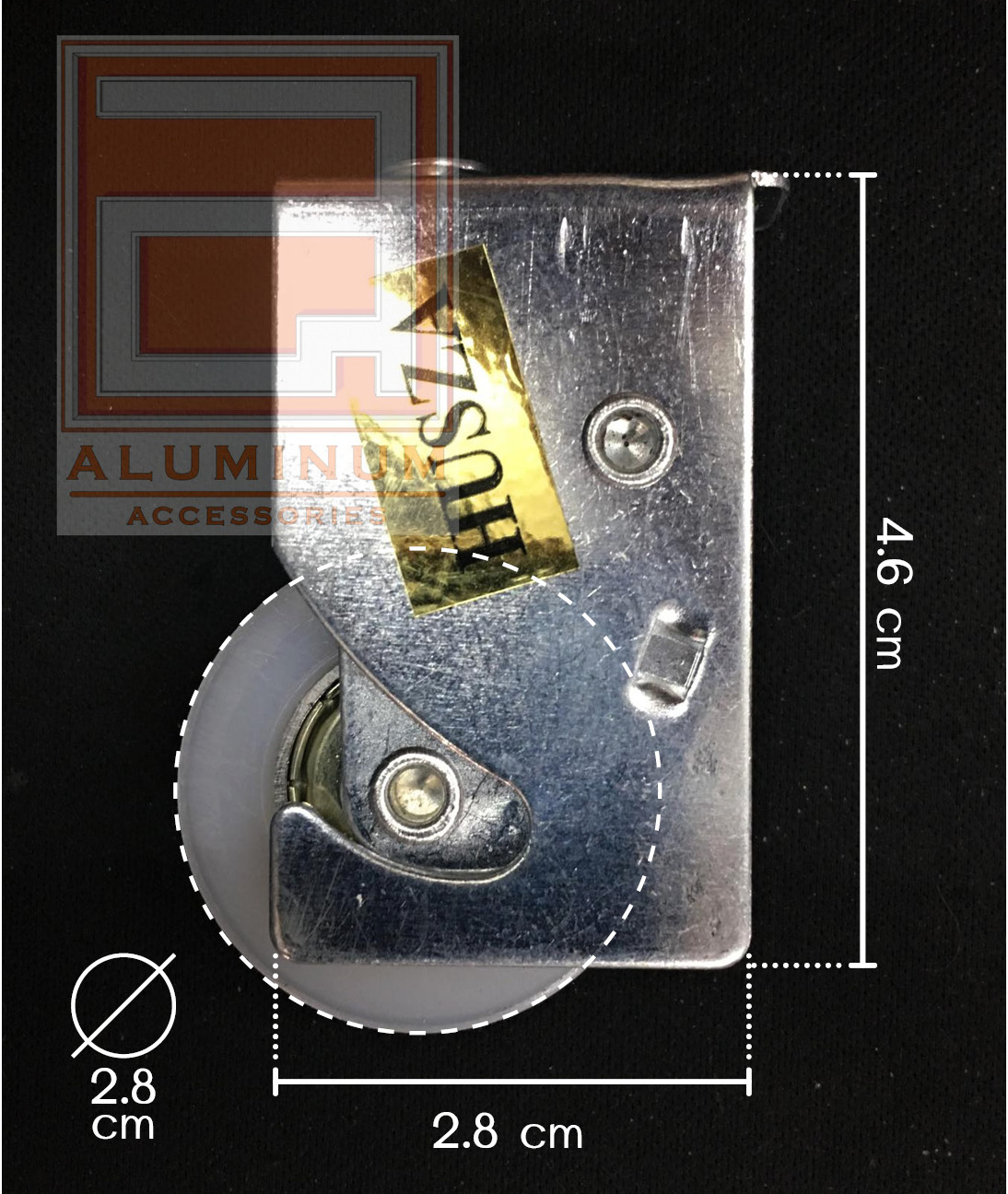 ล้อบานเลื่อนประตู หน้าต่าง (เฟรมเล็ก)