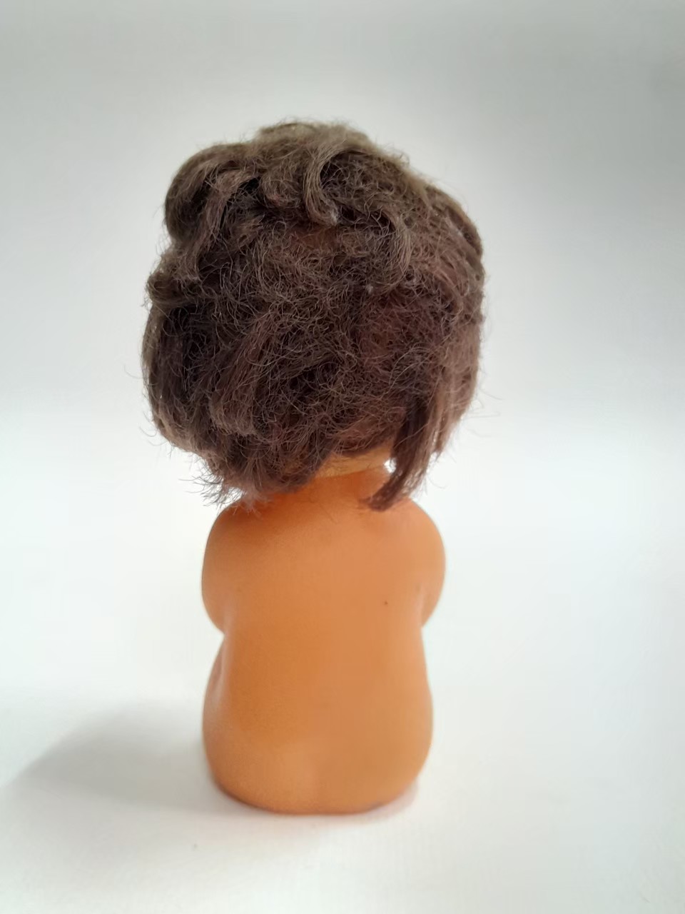 มีหลายภาพ,ตุ๊กตาเด็ก ตัวยางผมไนล่อน งานเก่าหายาก งานเรทโทรย้อนยุค มือสองสภาพดี