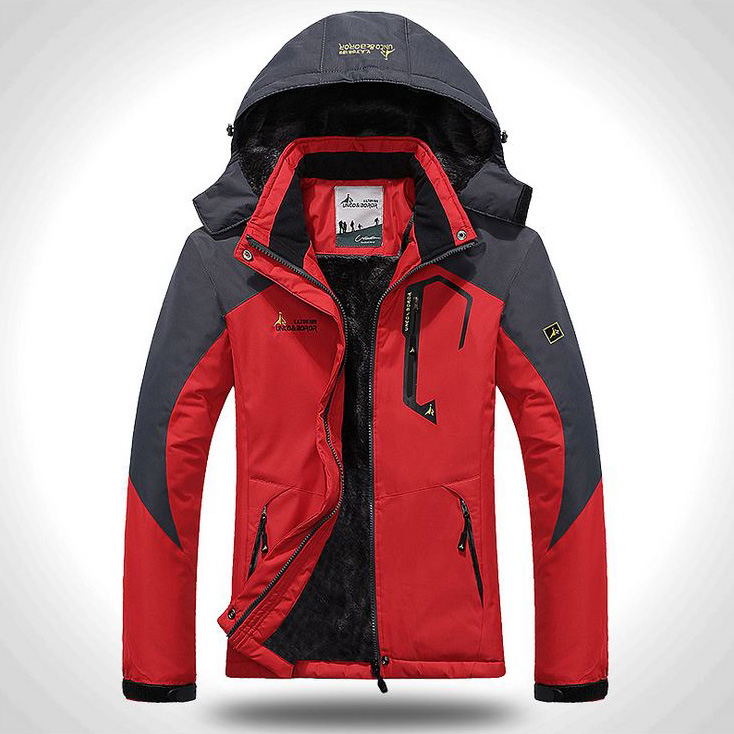 Outdoor Jacket เสื้อกันหนาวติดลบ กันหิมะ ซับขน ฮู้ดถอดได้ (10145MM)