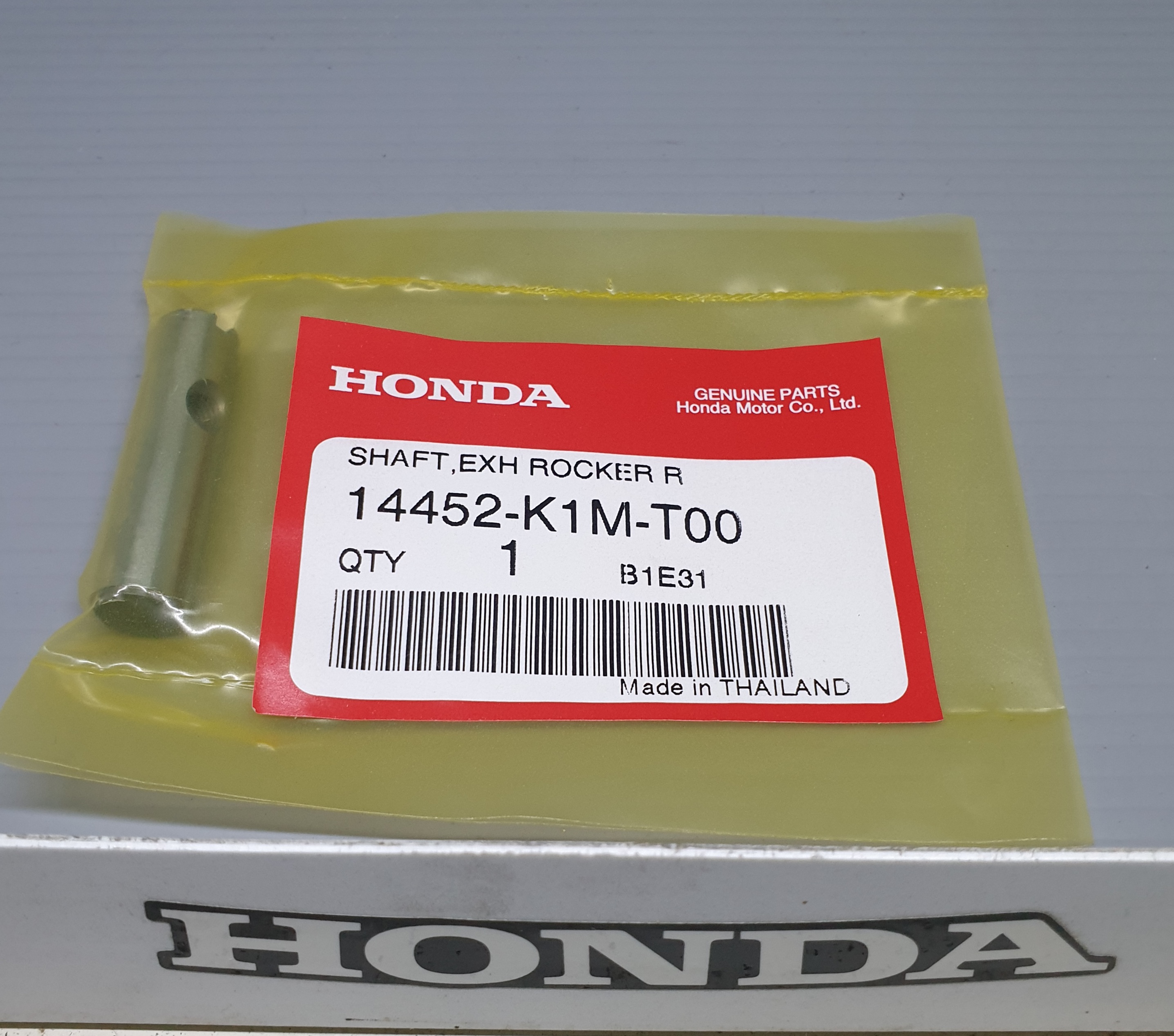 แกนกระเดื่องวาล์วไอเสีย เวฟ110ไอ(ปี2021-25),ซุบเปอร์คัพ(ปี2021-25)/เวฟ125ไอ(ปี2023-25)