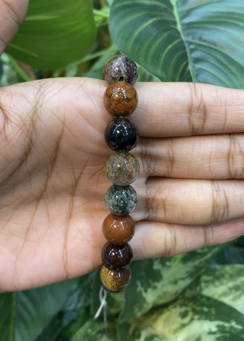 กำไลพลอยแท้ โป่งข่าม Phantom Quartz Bracelet