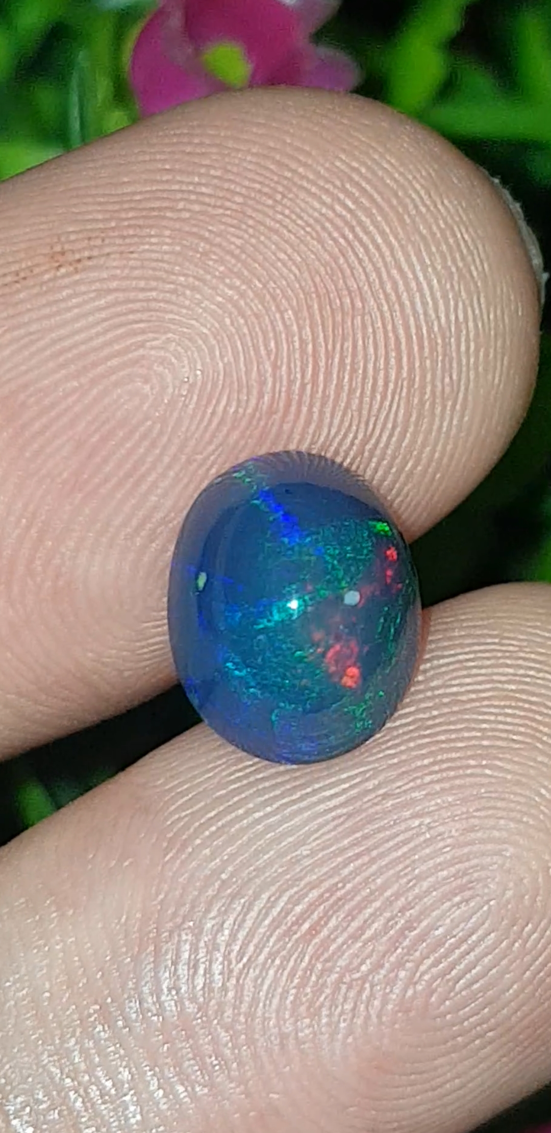 พลอย โอปอล Opal 2.05 กะรัต (Cts.) พลอยแท้ อัญมณีมงคลประจําวันเกิด เครื่องประดับพลอย