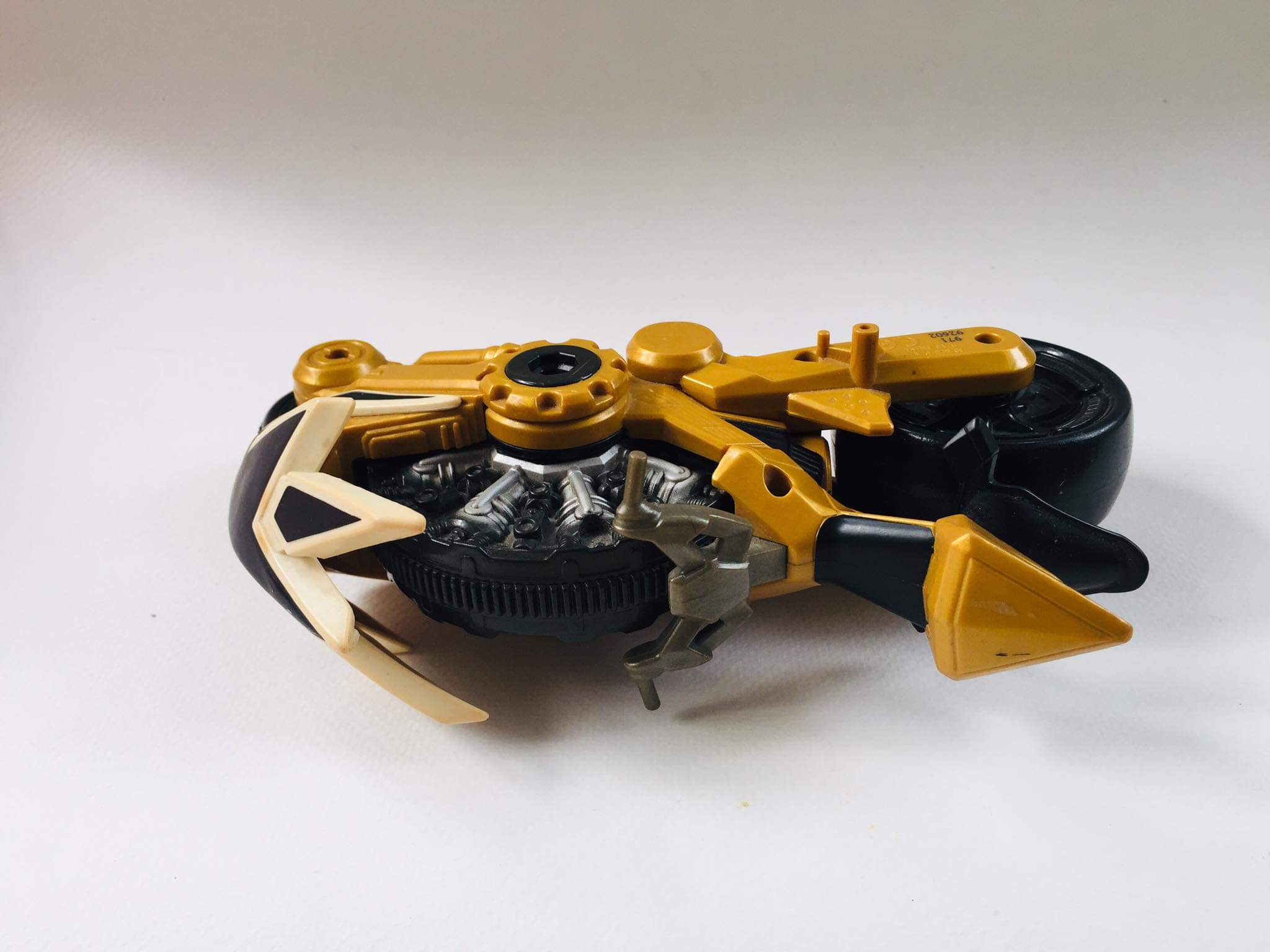 มอเตอร์ไซค์ เพาเวอร์เรนเจอร์ ชุดนินจาสตรอม เยลโล่ โมโตไซเคิล มือสองสภาพดี มีรอยบ้าง ***มีเฉพาะรถของมีตามภาพ ขนาดตามรูป