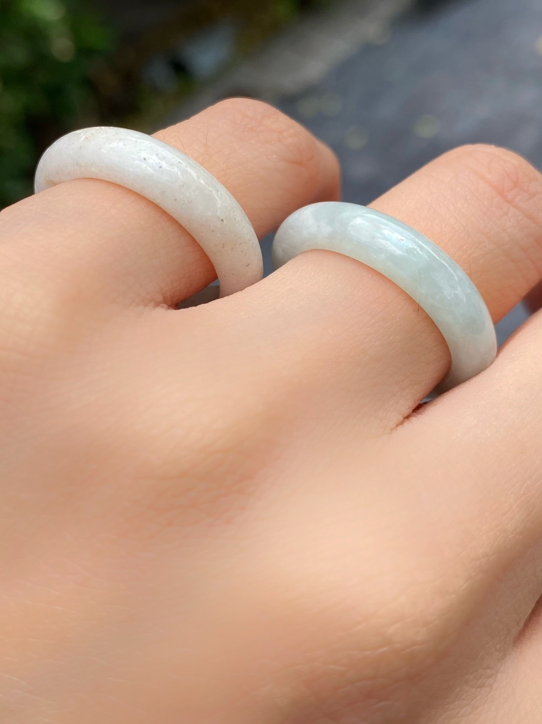 แหวนหยก (jadeite) Size 60 หยก พม่า แท้ (Myanmar Jade) Type A