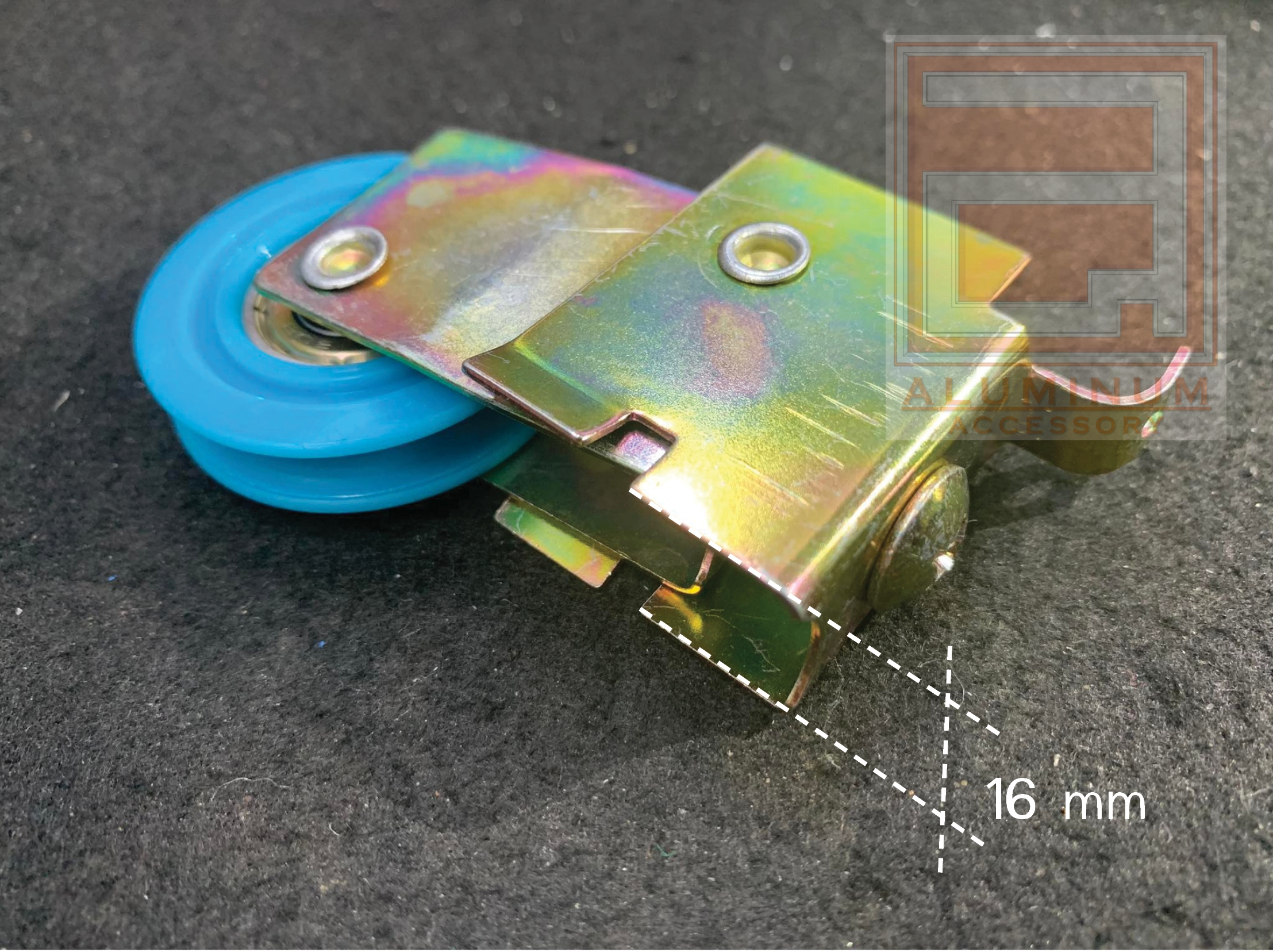 ล้อบานเลื่อน ล้อฟ้า เดี่ยว ฟ้า