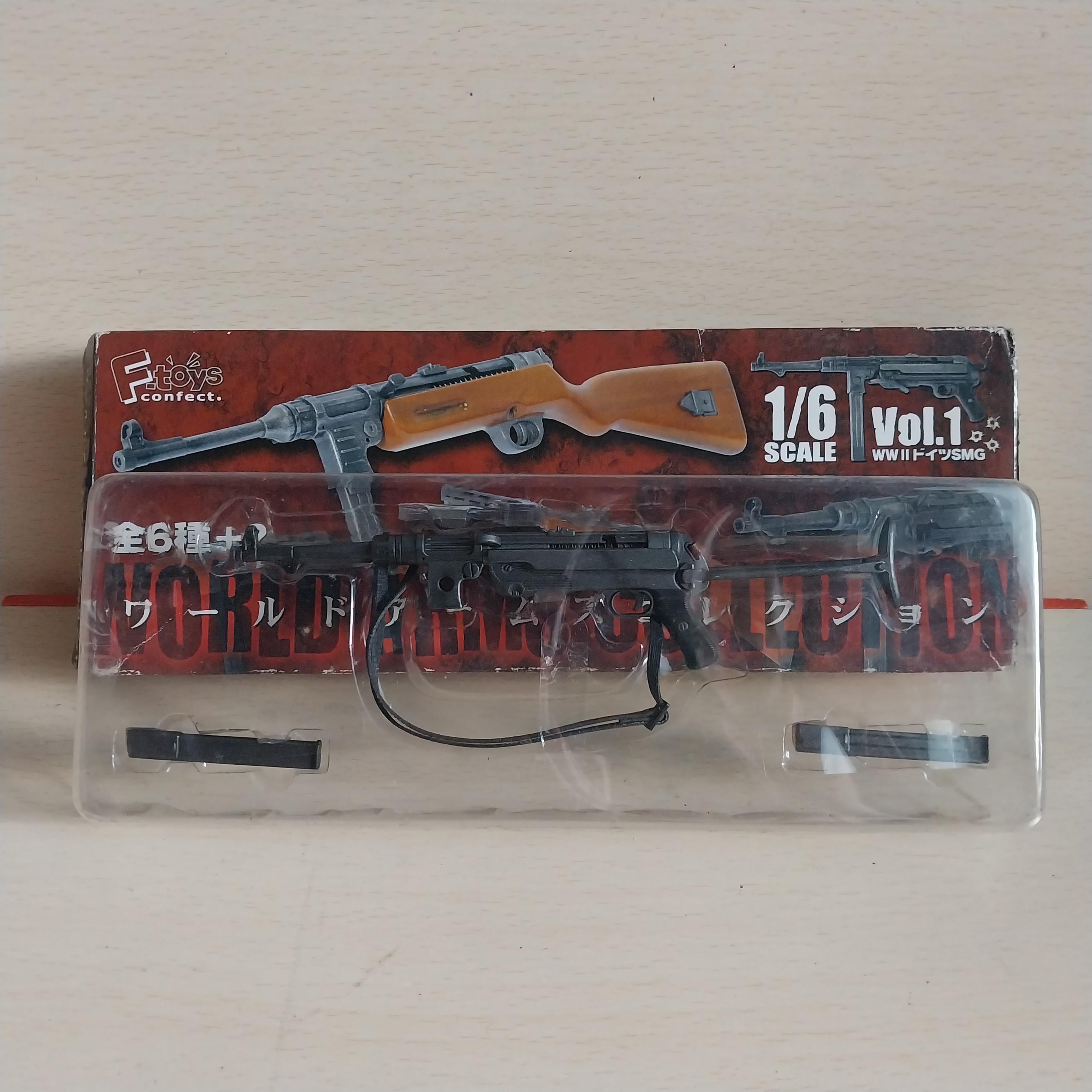 มีหลายภาพ ฟิกเกอร์ 1:6 ,WorldArmsCollection ,ปืนเยอรมันจากสงครามโลกครั้งที่2, เป็นปืนจากกล่องสุ่ม8แบบ สภาพสะสม