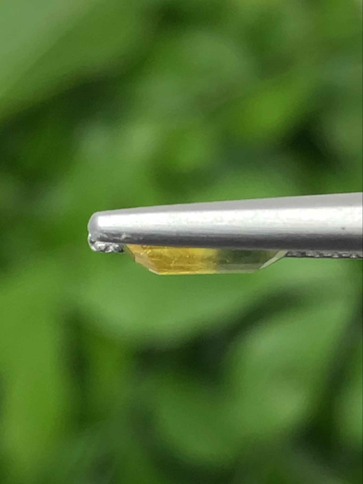 พลอย แซฟไฟร์ 2 สี Bi Color Sapphire 1.19 กะรัต (Cts.) พลอยแท้ อัญมณีมงคลประจําวันเกิด เครื่องประดับพลอย