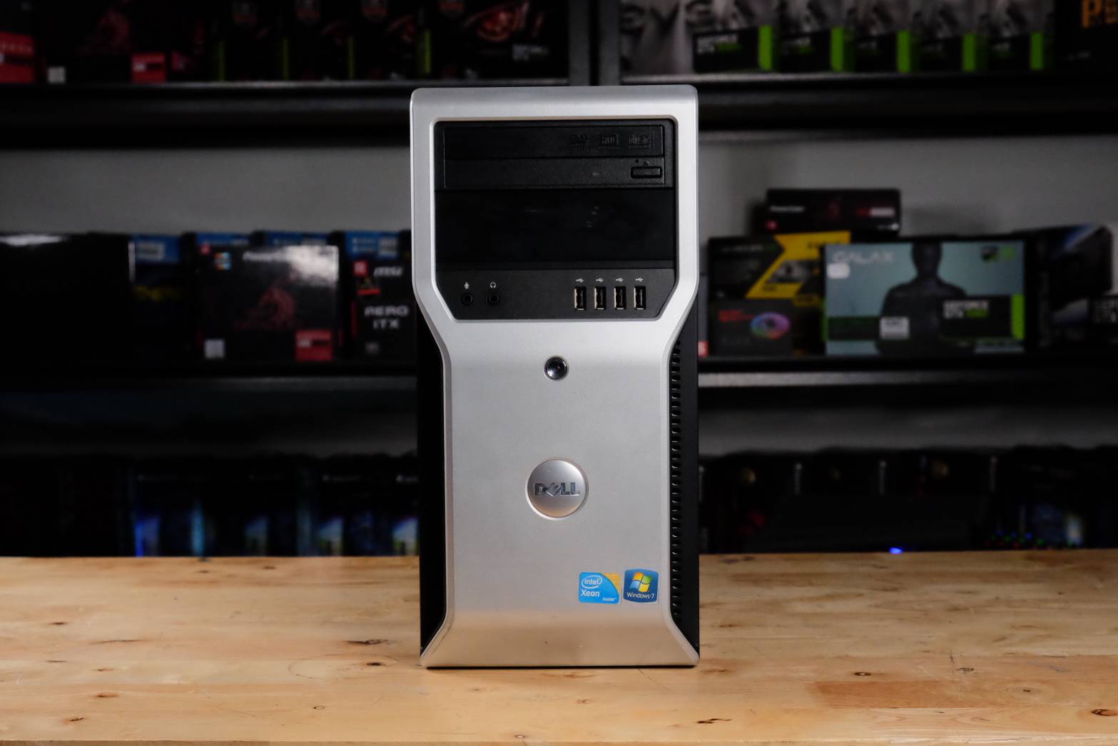 Dell T1600 Workstation (Gen2) Tower คอมพิวเตอร์ตั้งโต๊ะ CPU i3-2100 Ram 2 GB NO HDD มีประกัน