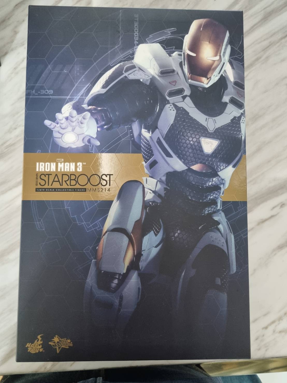 Hot Toys Movie Masterpiece Iron Man 3 Iron Man Mark 39 Star Boost Figure 1/6 JP