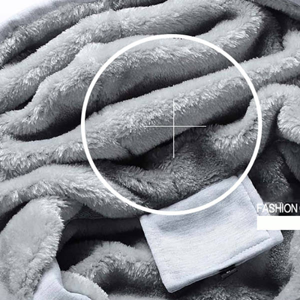 เสื้อแจ็คเก็ตโค้ทกันหนาวสไตล์สปอร์ตสีทูโทน ซับกำมะหยี่ ใส่ได้ทั้งชายหญิง (11681MM)