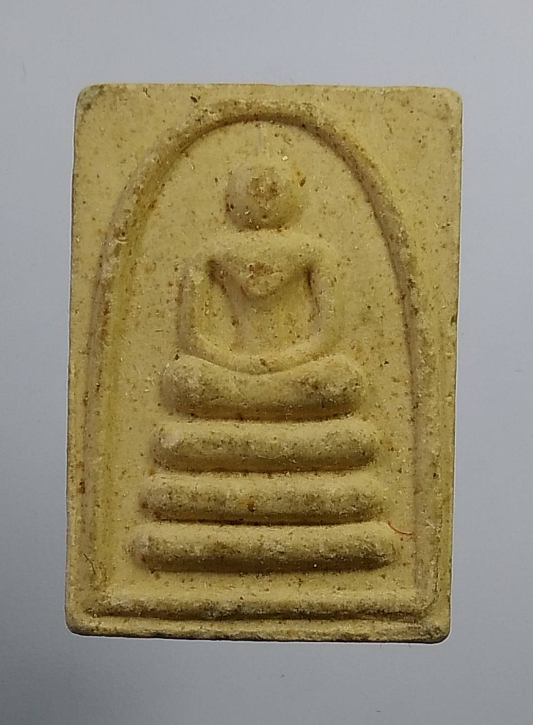 ผ515 พระสมเด็จ หลวงปู่แผ้ว วัดรางหมัน จ.นครปฐม ที่ระลึกปิดทองฝังลูกนิมิต ปี2556