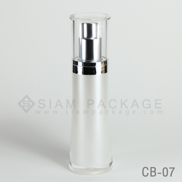 ขวดอะคริลิค เอวคอด รหัส CB-07 15 g