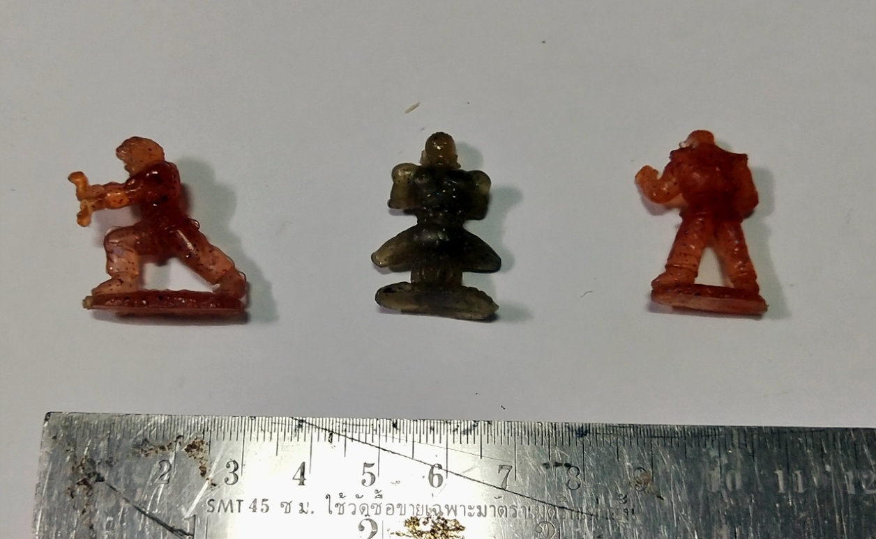 ของสะสม ตุ๊กตุ่น 1 นิ้ว แถมขนม ชุด สตรีทไฟท์เตอร์ 3 ตัว : ริว,เคน,ดาลซิม Street fighter toys: Ryu, Ken, Dalzim