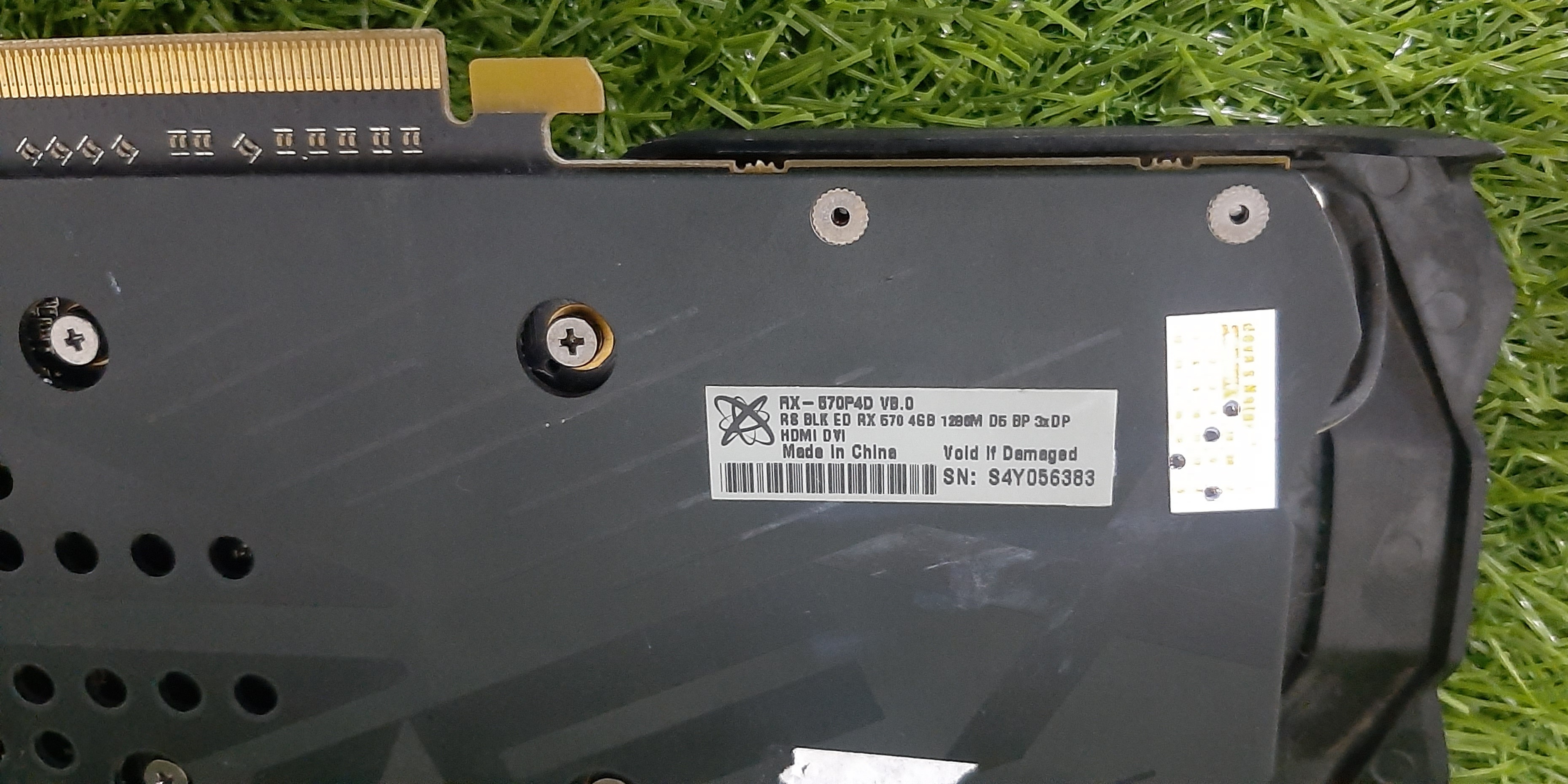 การ์ดจอแสดงผลมือสอง ประกันร้าน 1 เดือน XFX RX570 4GB DDR5