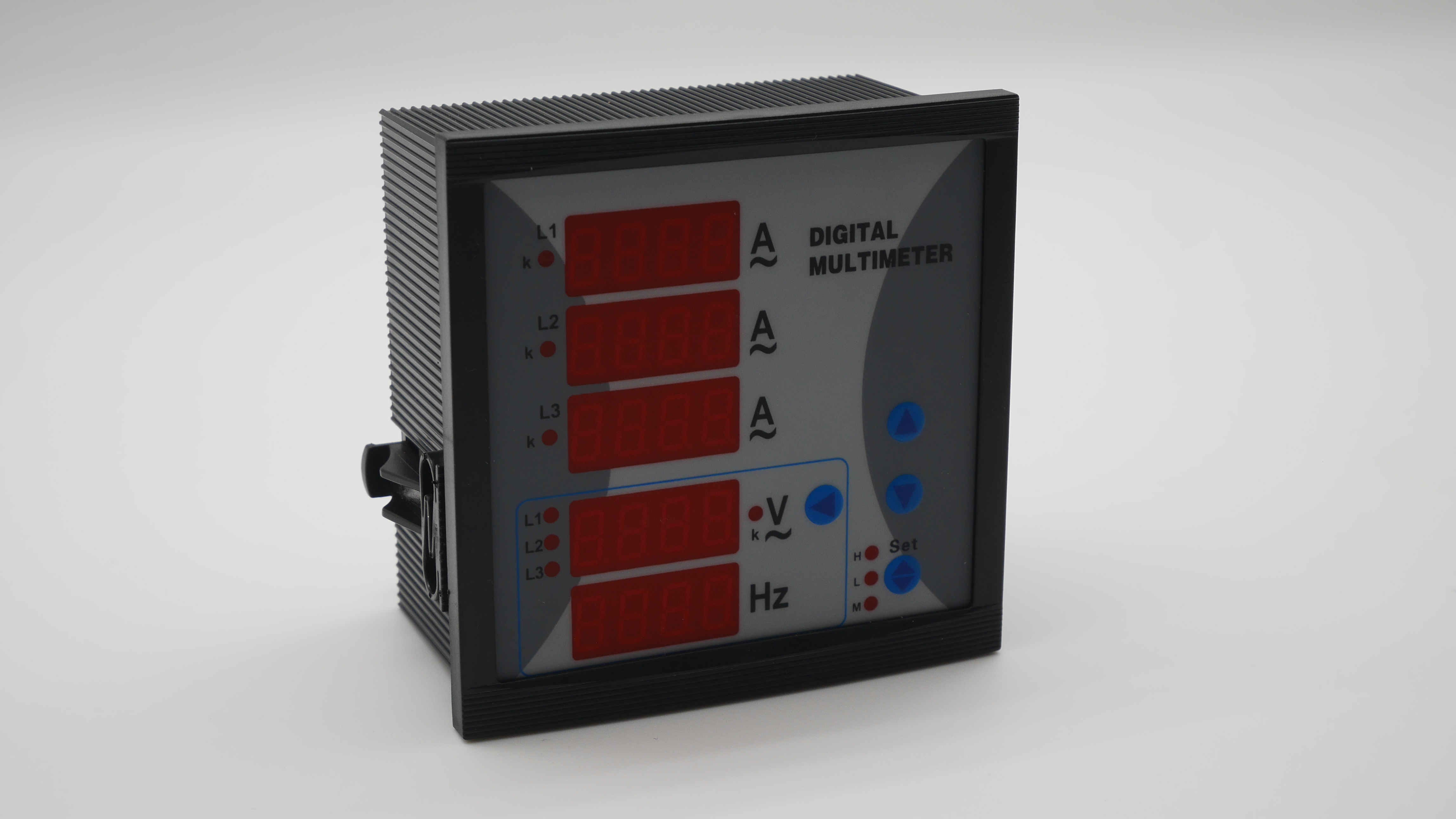380Vac 3 เฟส มัลติโวลต์มิเตอร์ดิจิตอล (96x96)