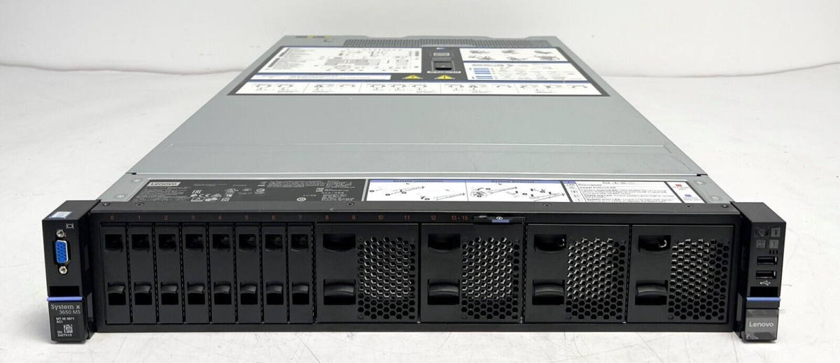IBM System x3650 M5 E5-2620v4 x2 Ram 128 GB SAS 300x 4