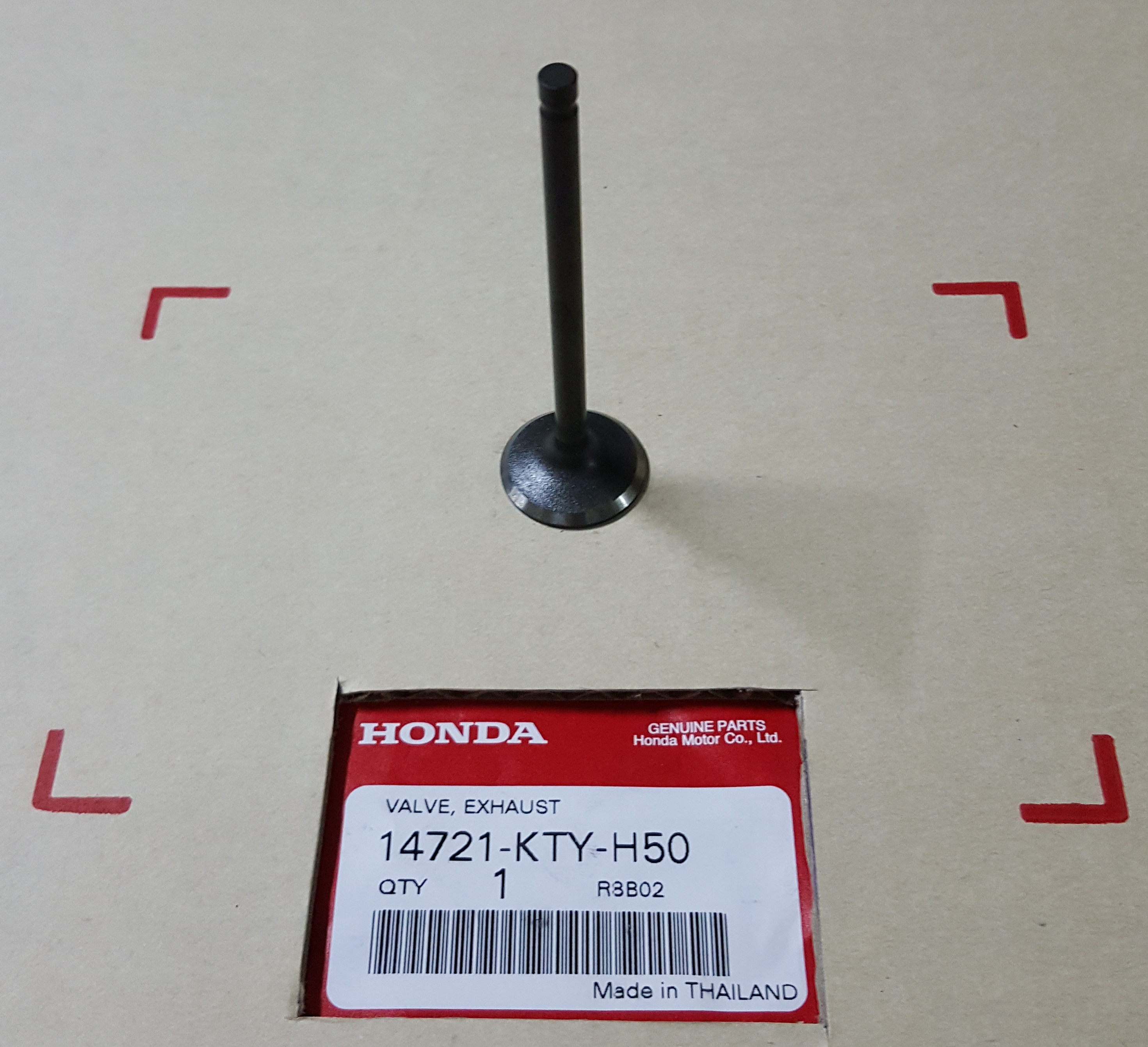 วาล์วไอเสีย โซนิค125