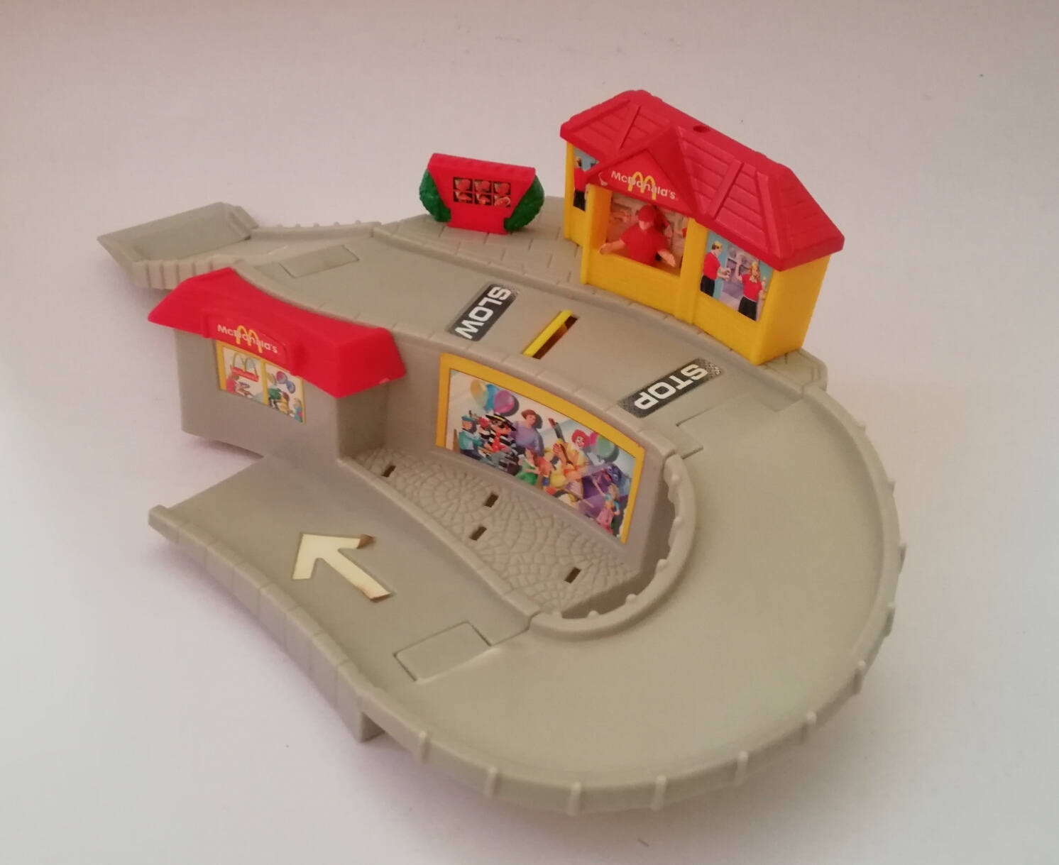 ของสะสม Mac Donal, Drive Through Station ใช้เล่นกับรถเหล็ก ขนาดประมาณ 1:64 ได้