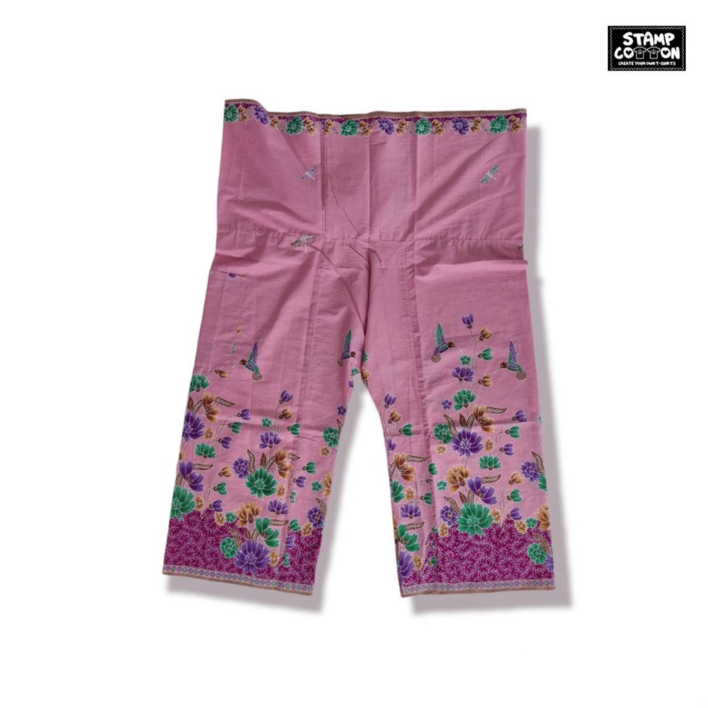 STAMPCOTTON กางเกงขายาว ผ้าปาเต๊ะ กางเกงเล กางเกงใส่สบาย