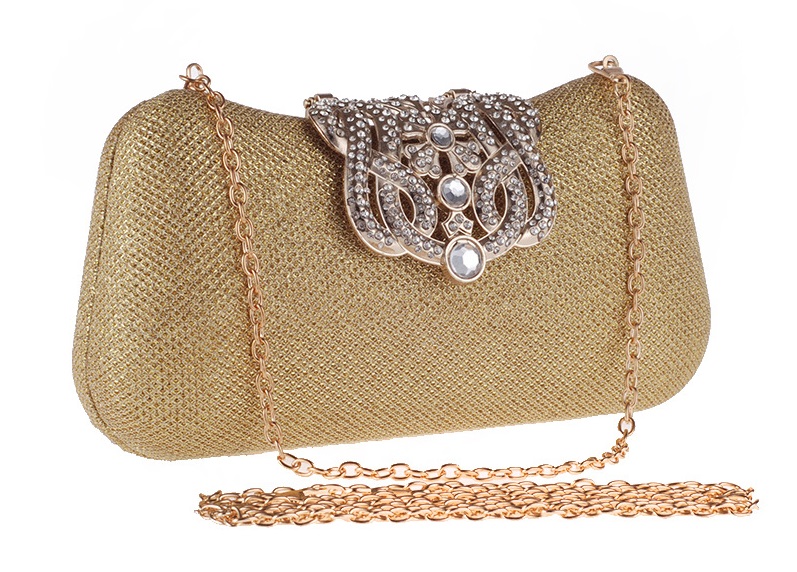 Pre-order กระเป๋าออกงาน Evening Clutch ทรงสวย แต่งเพชร จับถนัดมือ สวยหรู