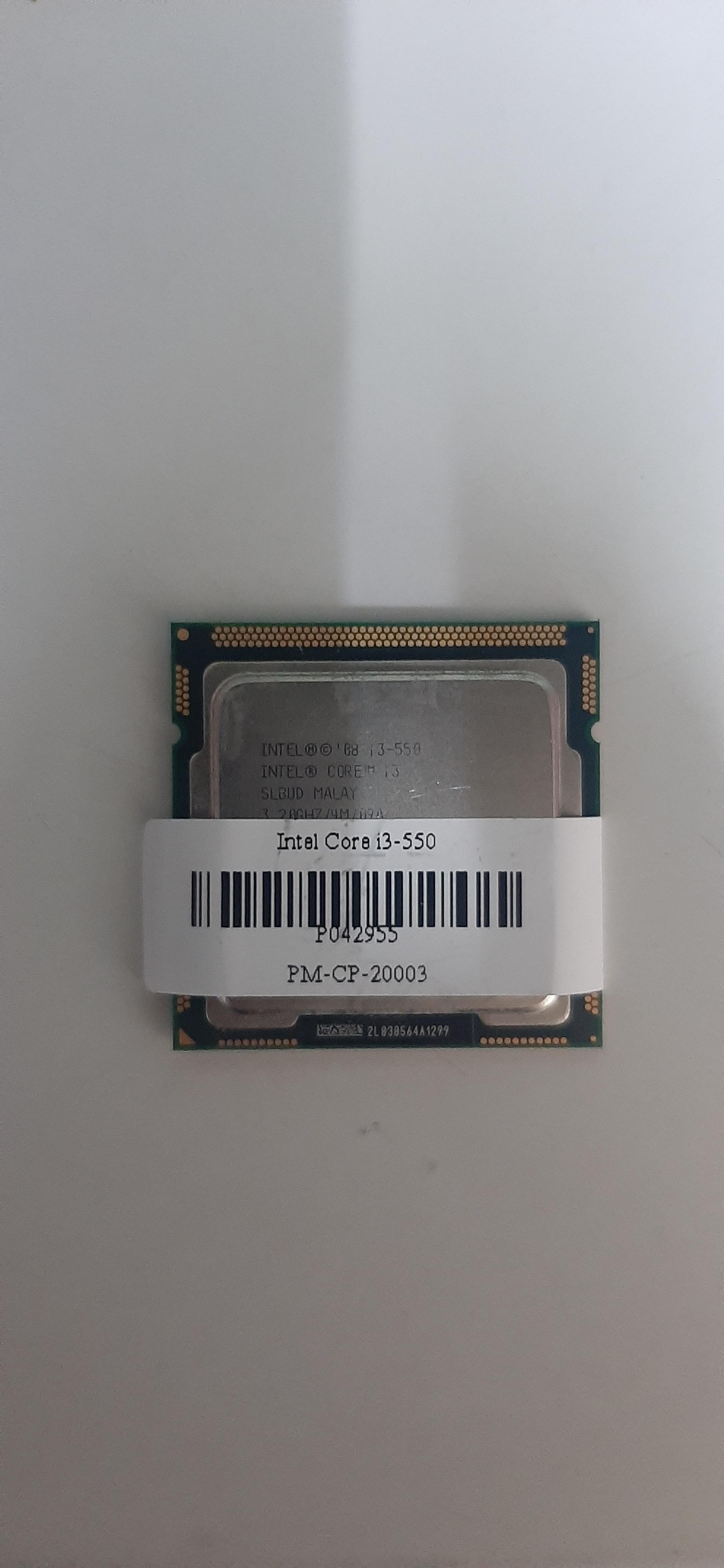 ซีพียู อะไหล่มือสอง Intel Core i3-550 LGA1156 3.2 GHz (2Cores4Threads) ประกันร้าน