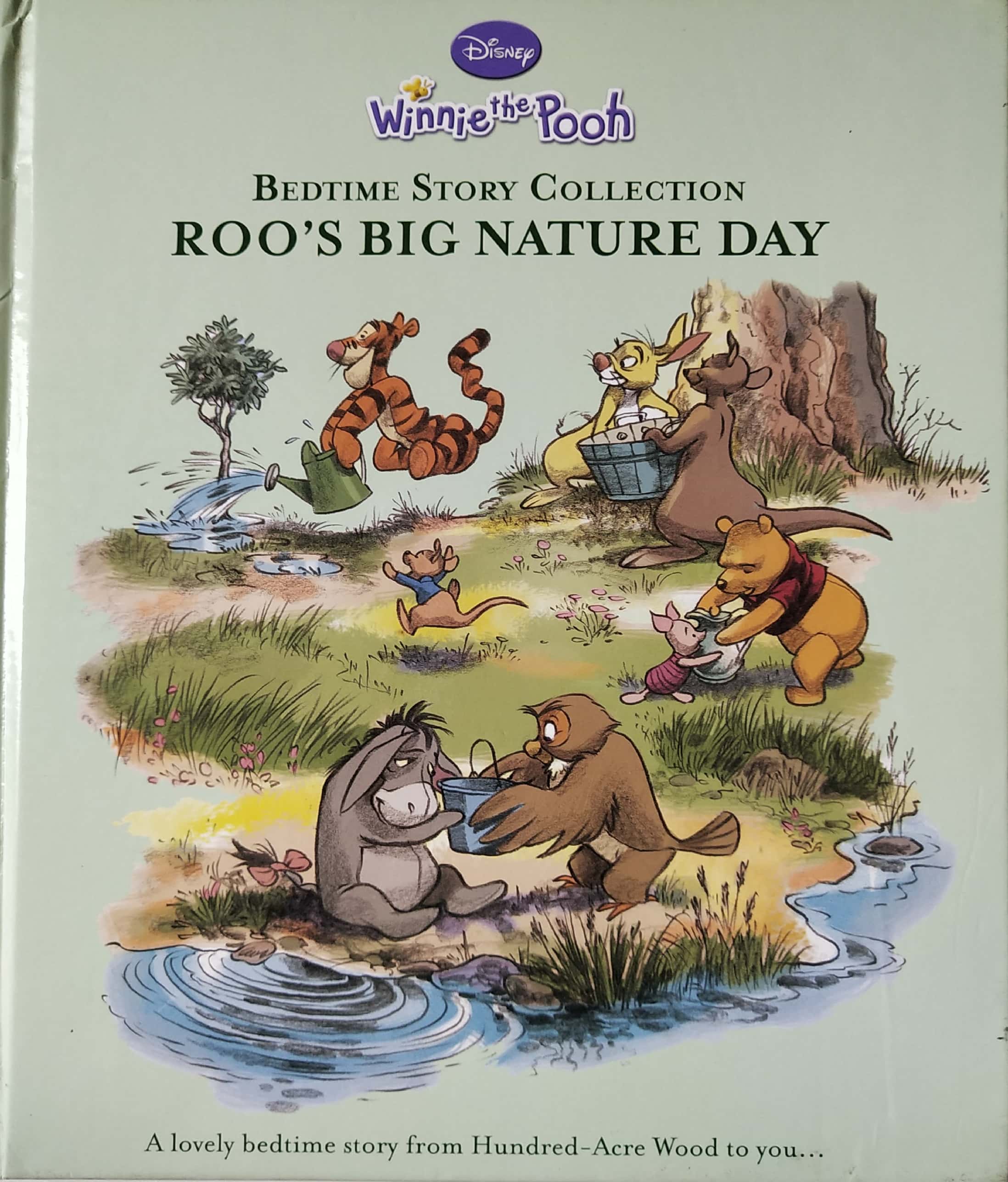 หนังสือนิทานก่อนนอน ภาษาอังกฤษ Winnie the Pooh วินนี่ เดอะ พูห์ Bedtime Story Collection , A lovely Bedtime story from Hundred-Acre wood to you. **หนังสือมีตำหนิบ้าง ตามภาพ